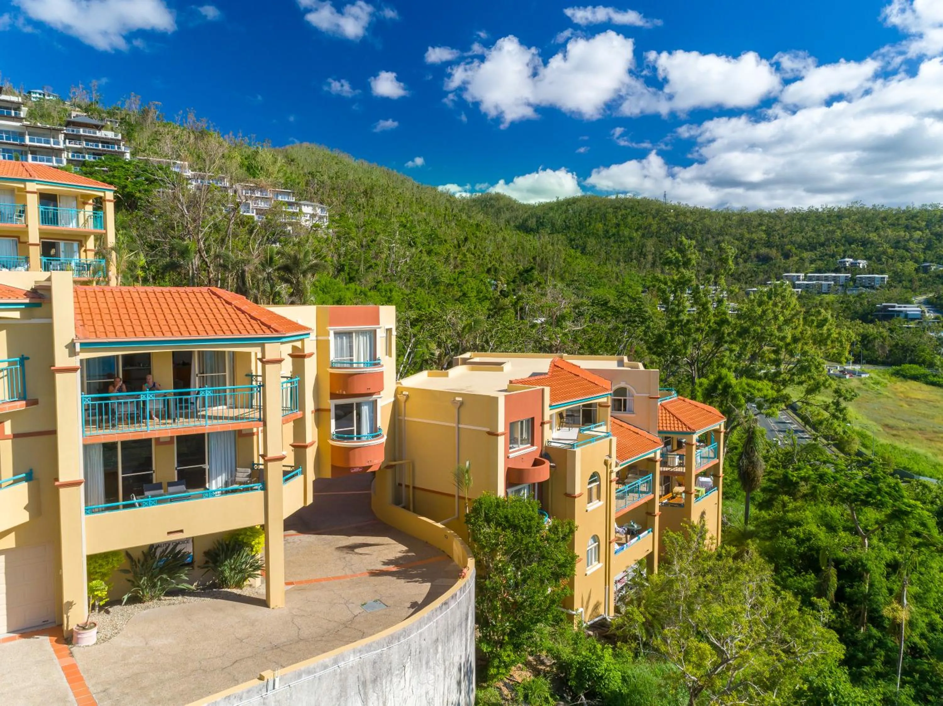 Bird's eye view in Toscana Village Resort
