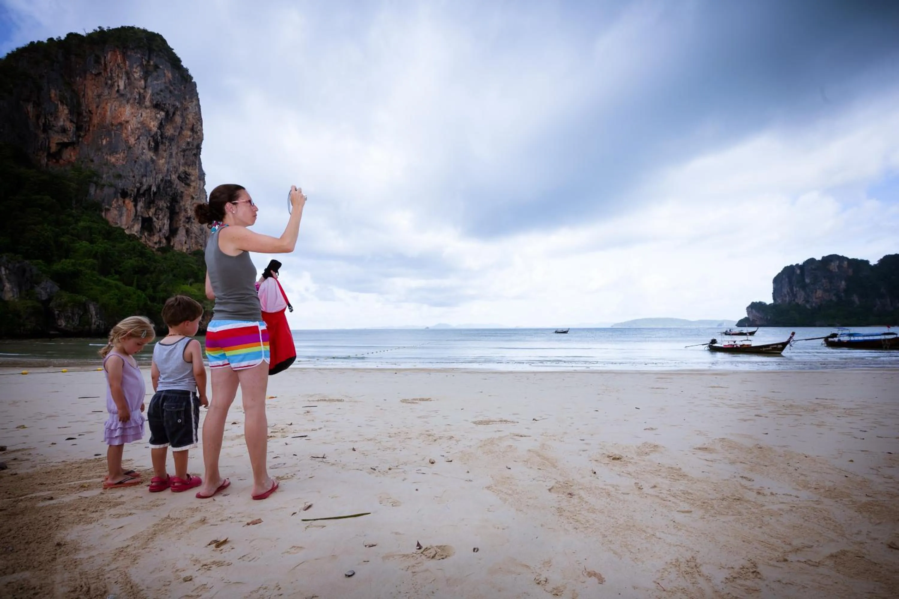 Beach in Sand Sea Resort Railay Beach