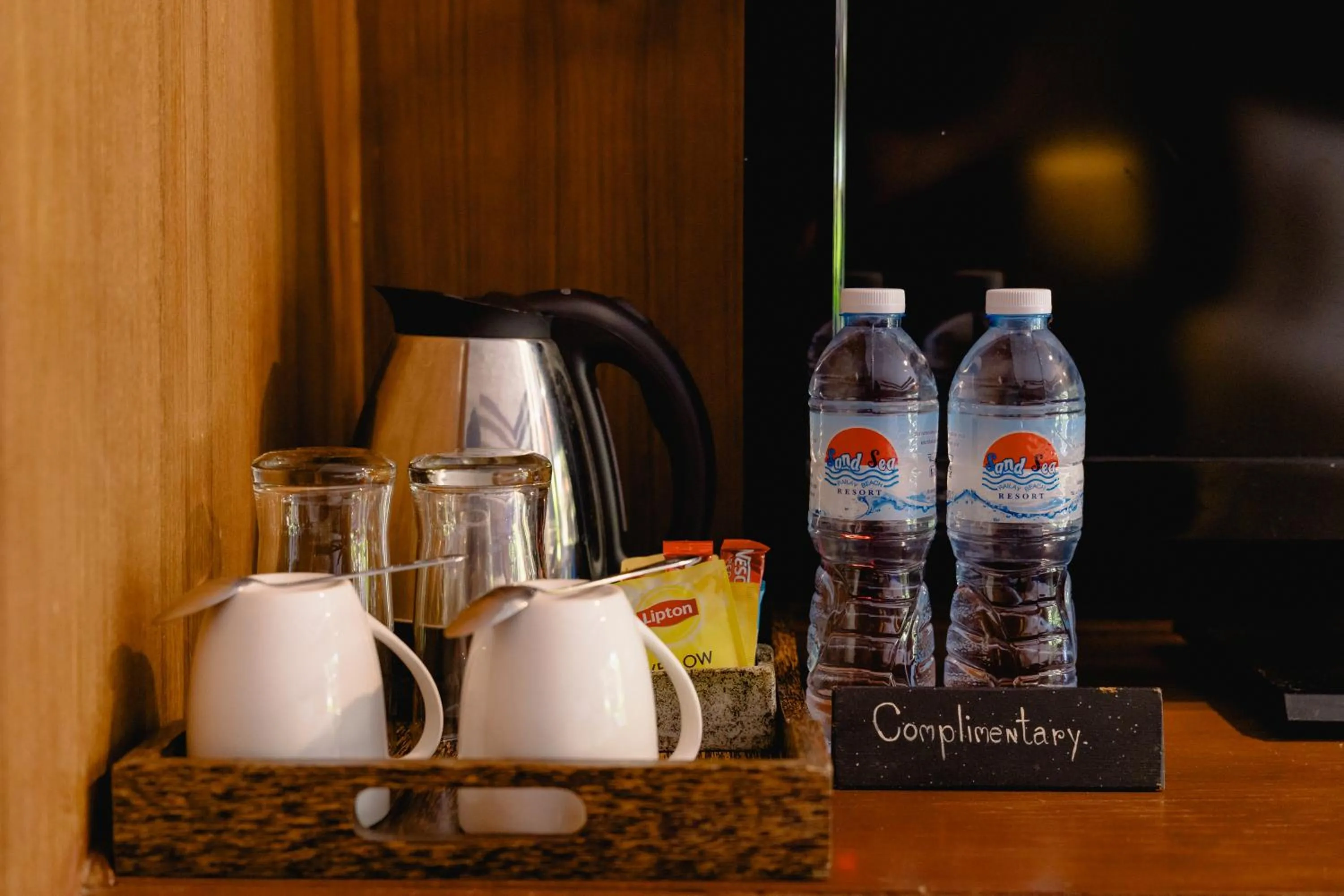 Coffee/tea facilities in Sand Sea Resort Railay Beach