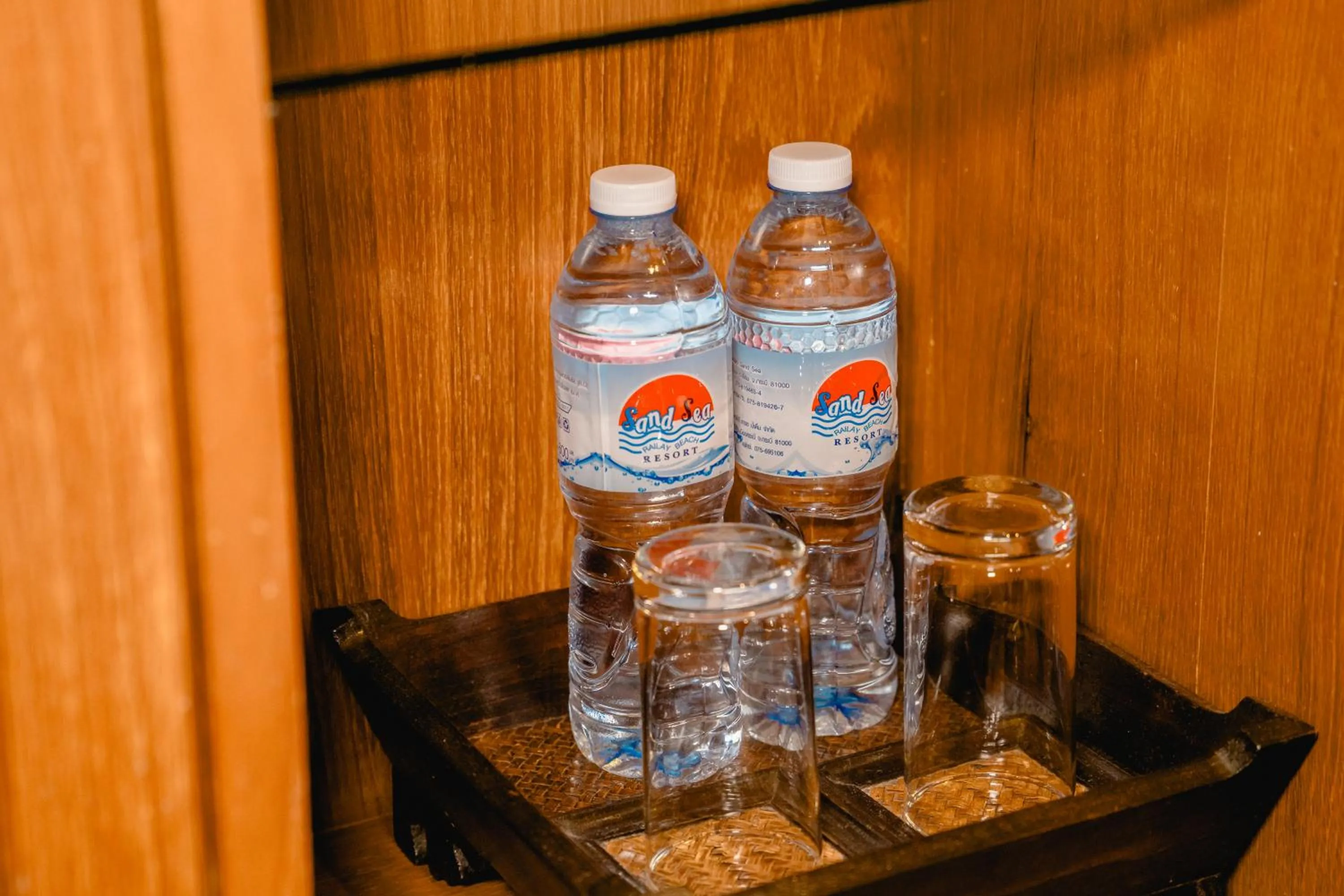 Drinks in Sand Sea Resort Railay Beach