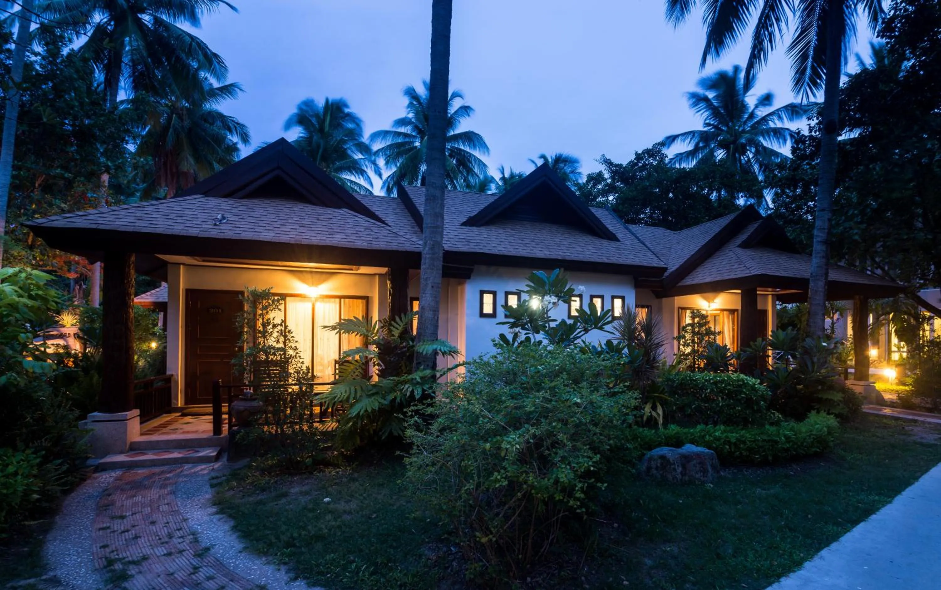 Natural landscape in Sand Sea Resort Railay Beach