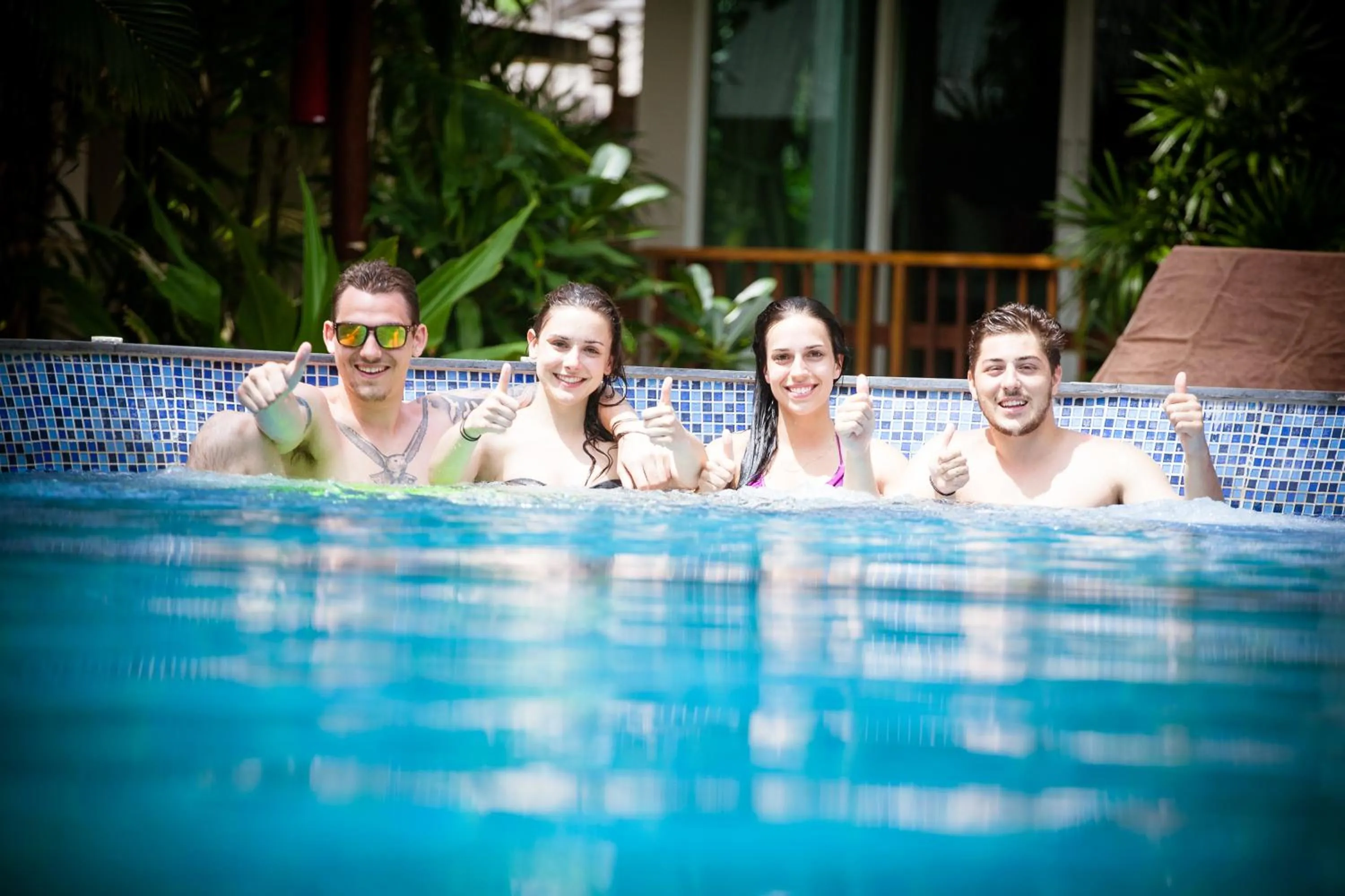 Swimming pool in Sand Sea Resort Railay Beach