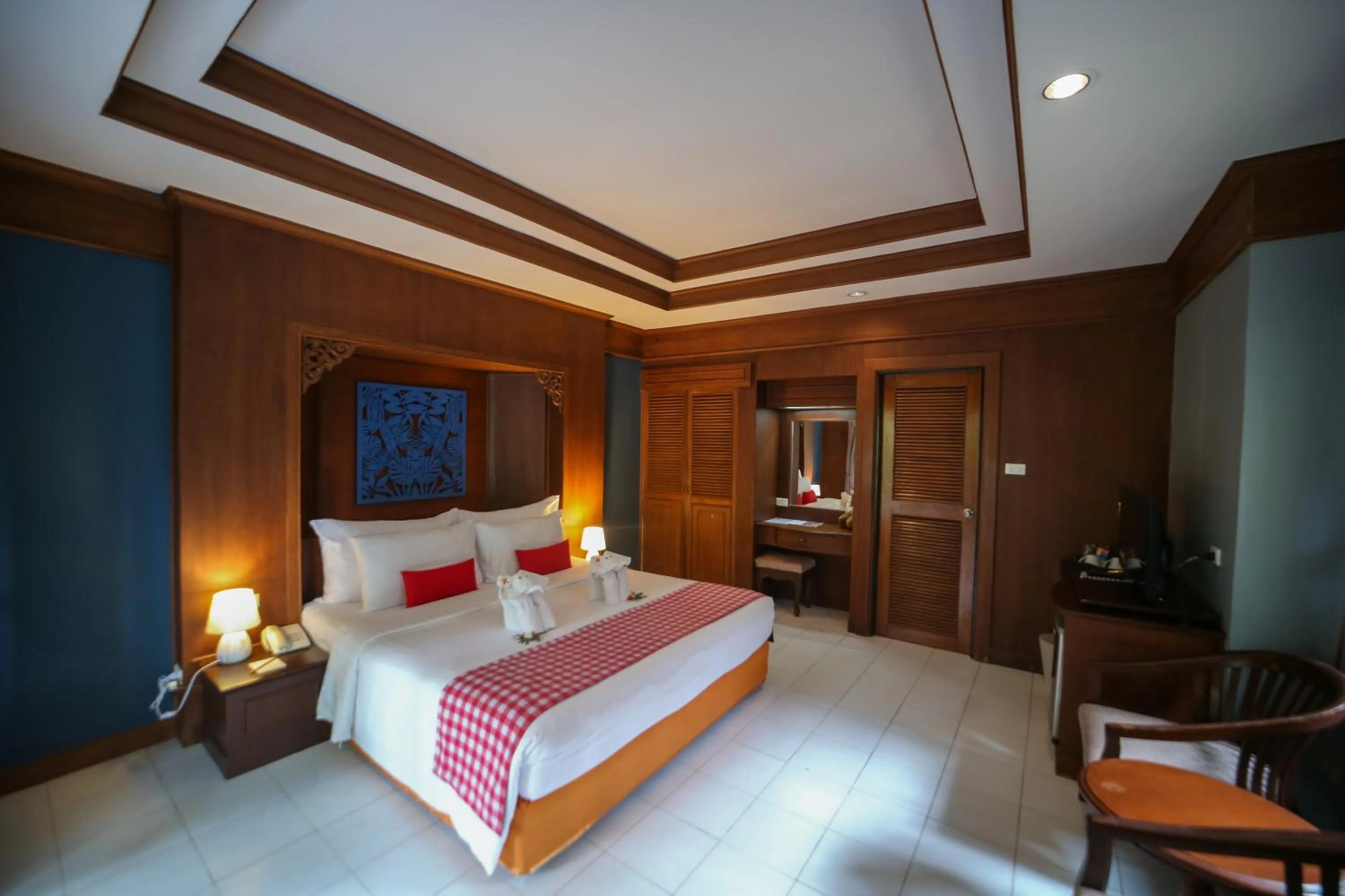 Bedroom, Bed in Sand Sea Resort Railay Beach