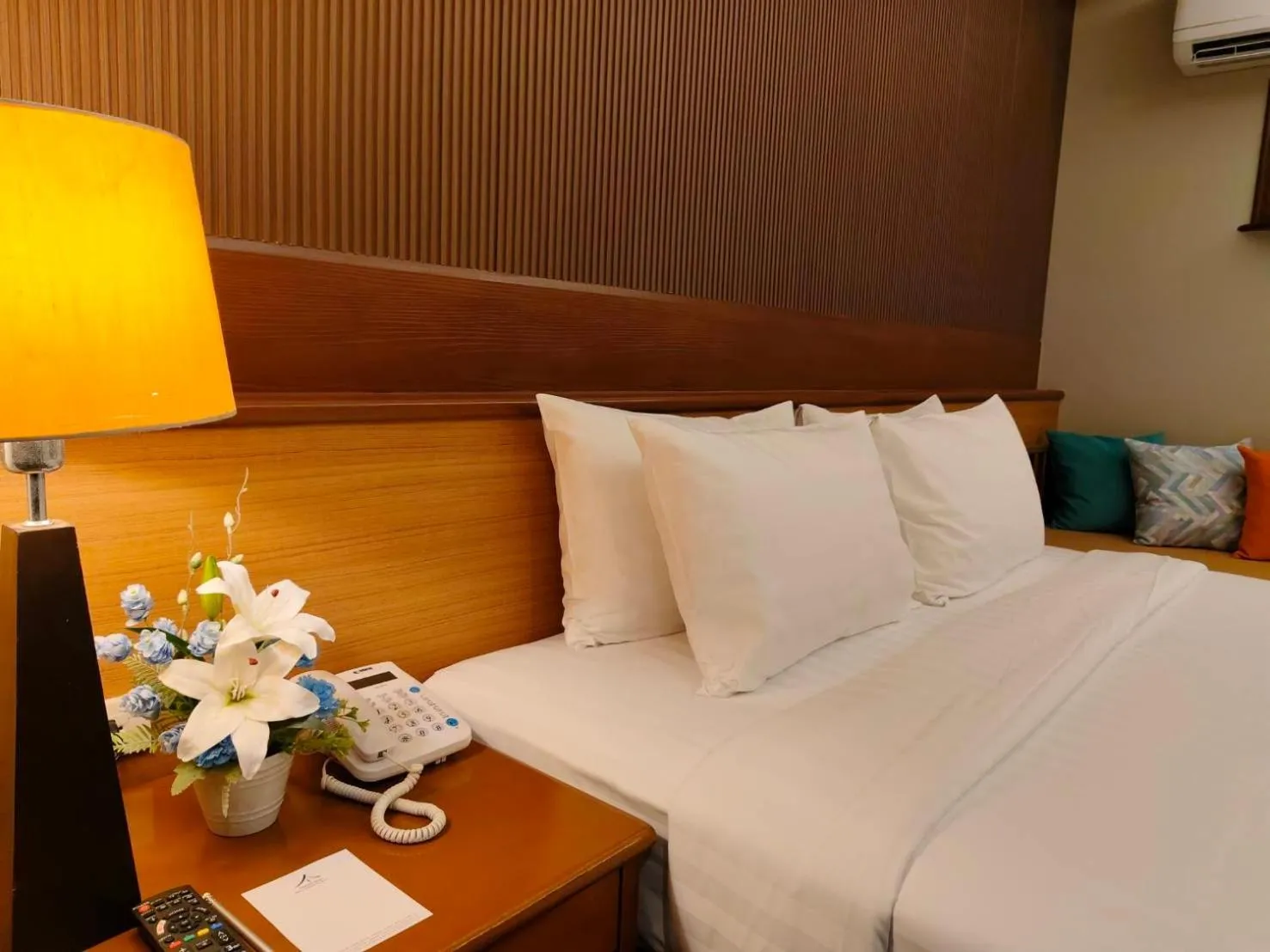 Bed in Baan Duangkaew Resort