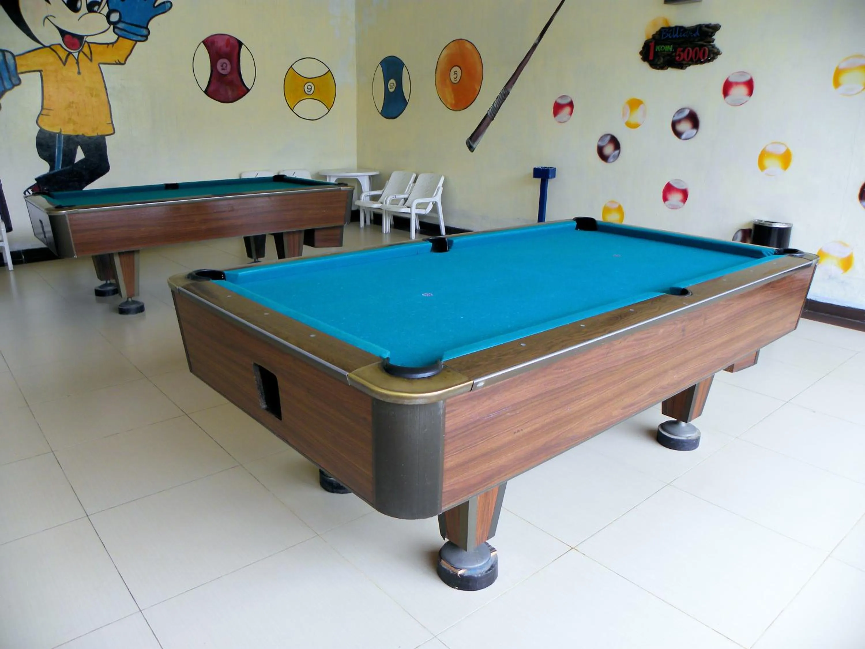 Billiard in Hotel Sibayak Internasional