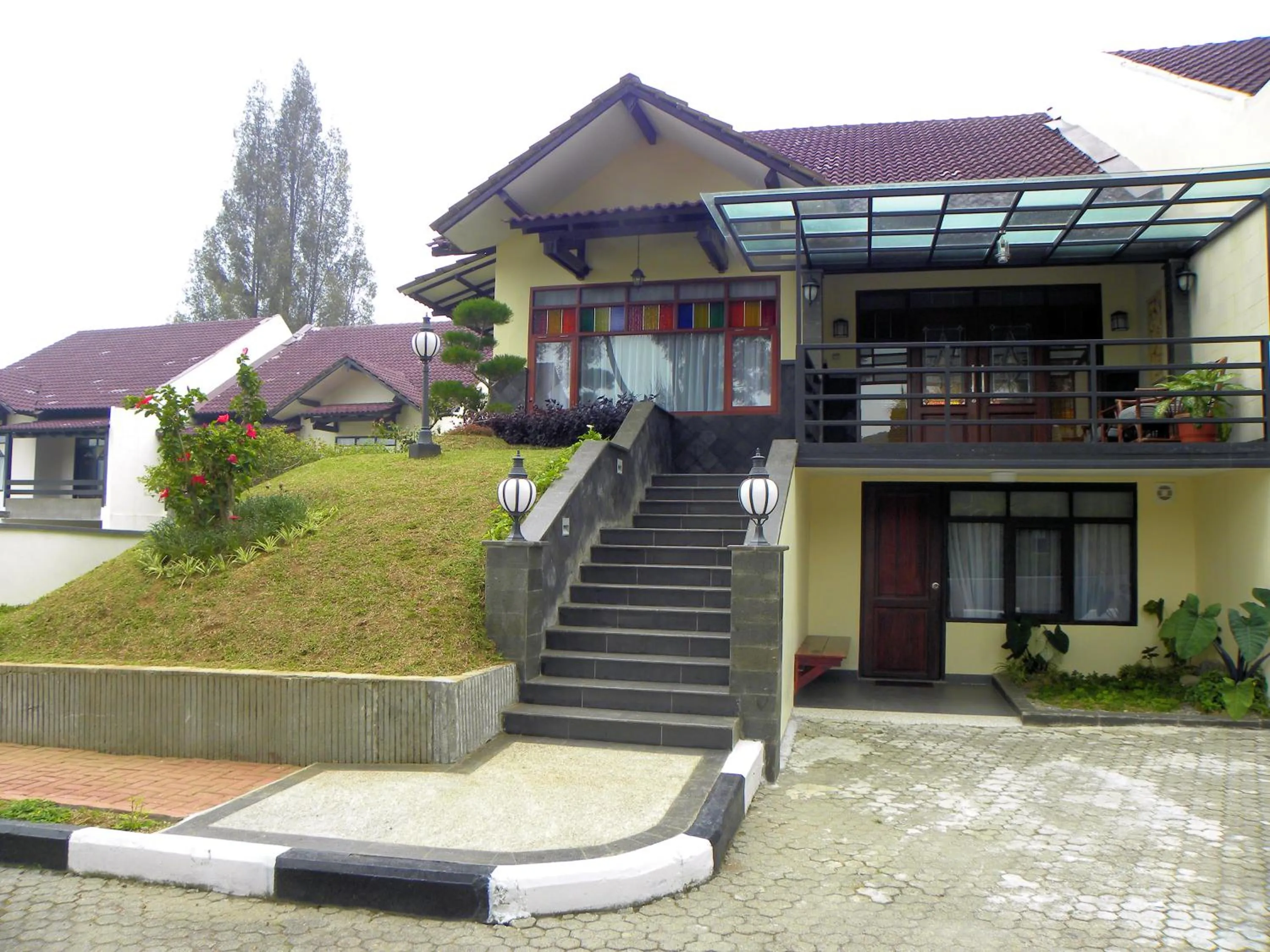 Balcony/Terrace in Hotel Sibayak Internasional