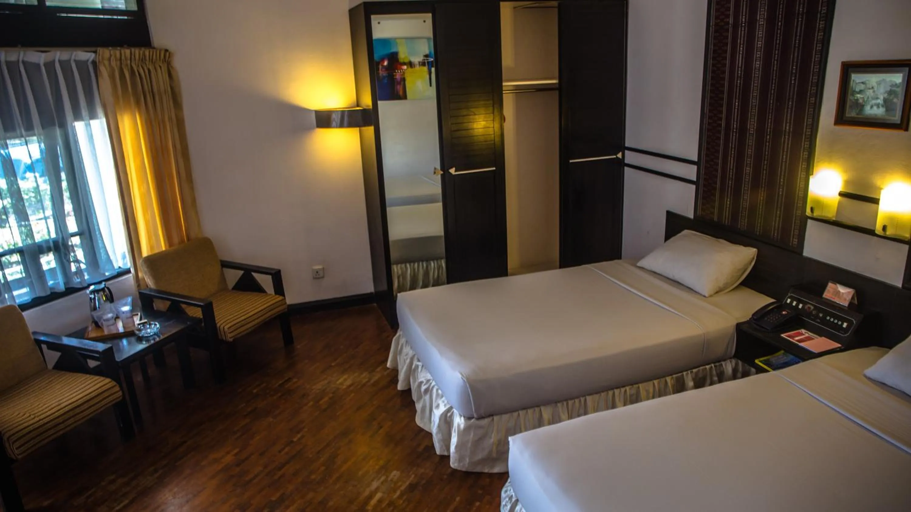 Photo of the whole room, Bed in Hotel Sibayak Internasional