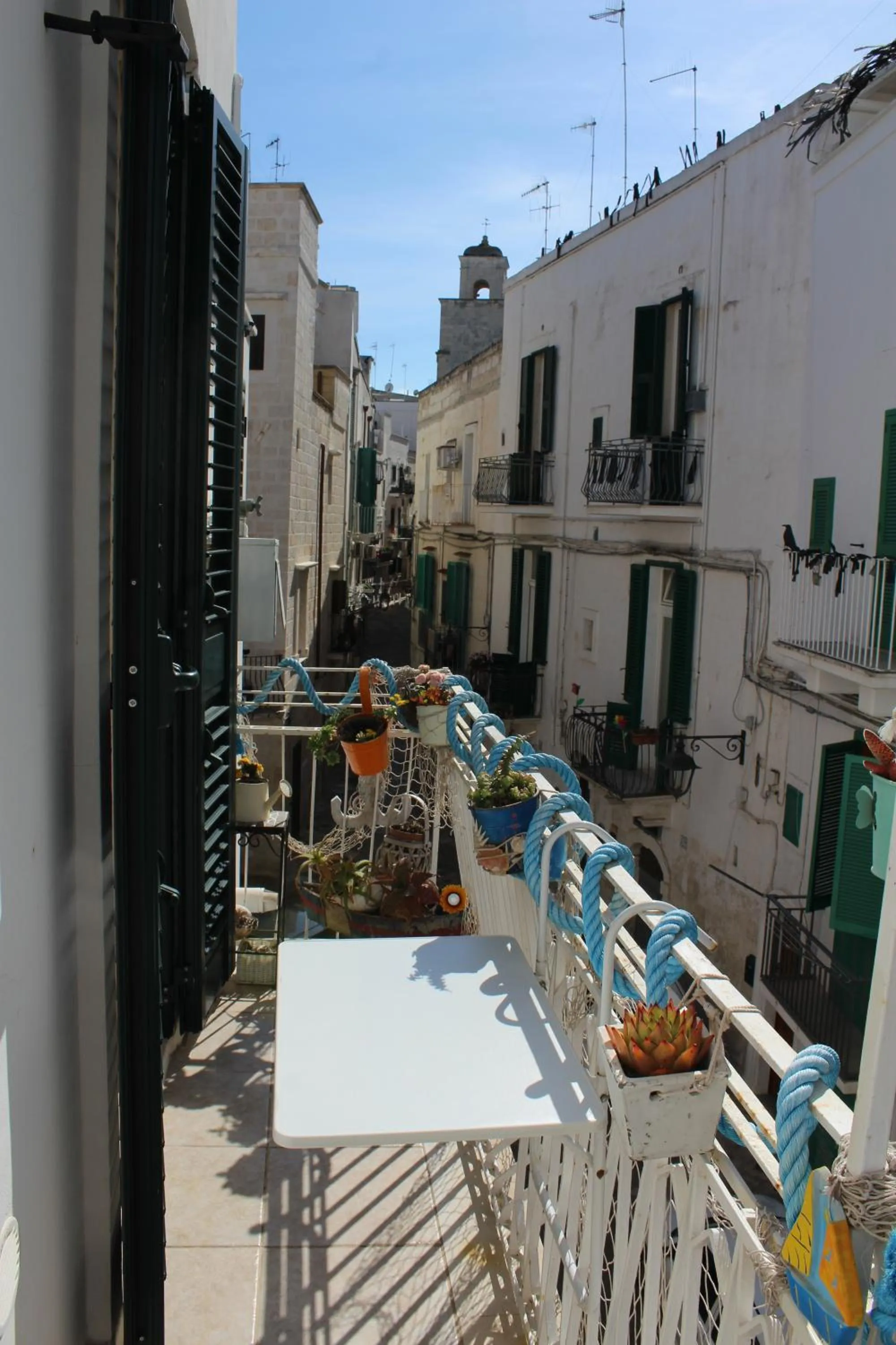 Balcony/Terrace in B&B U Mare Mio