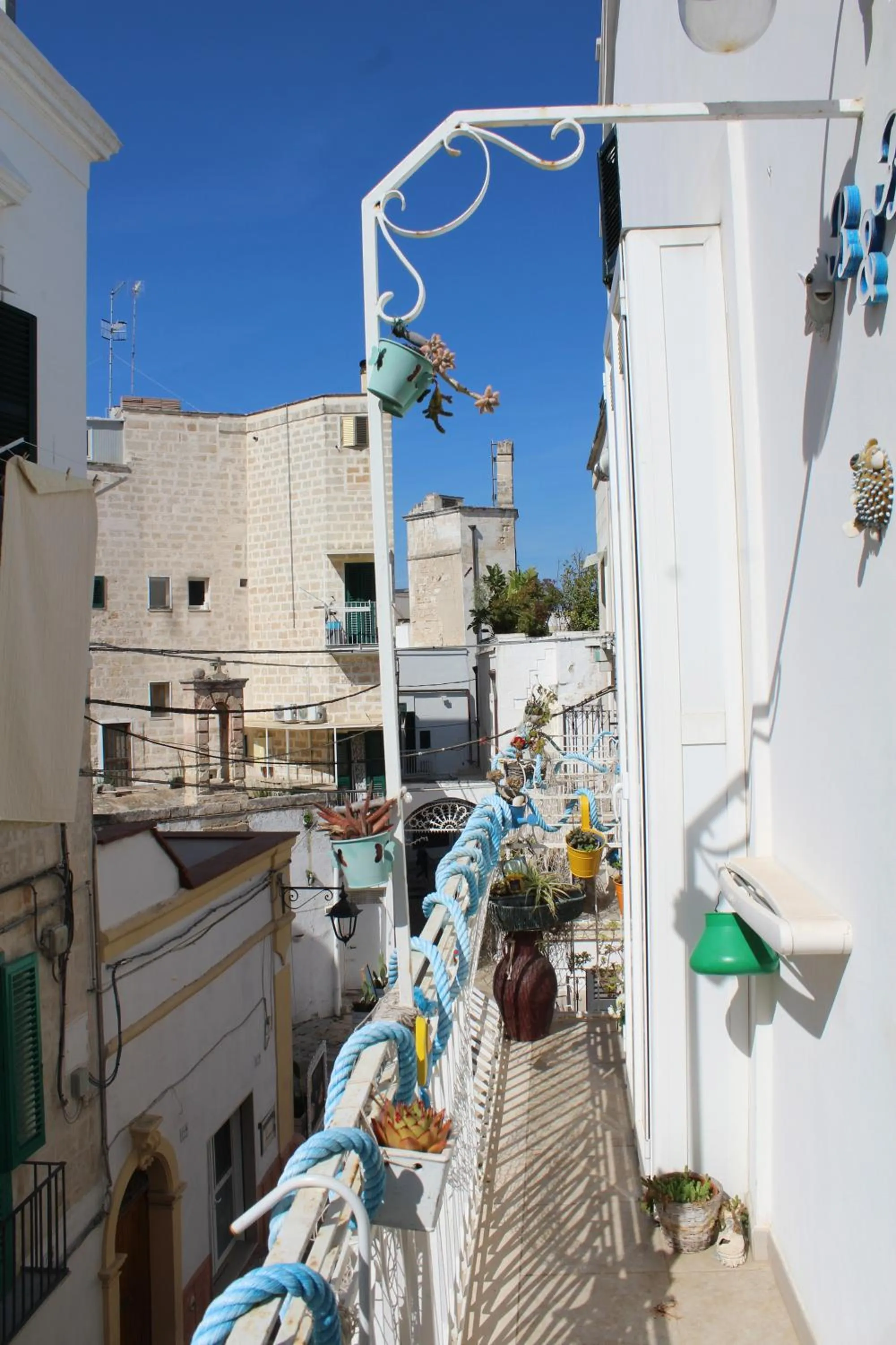 Balcony/Terrace in B&B U Mare Mio