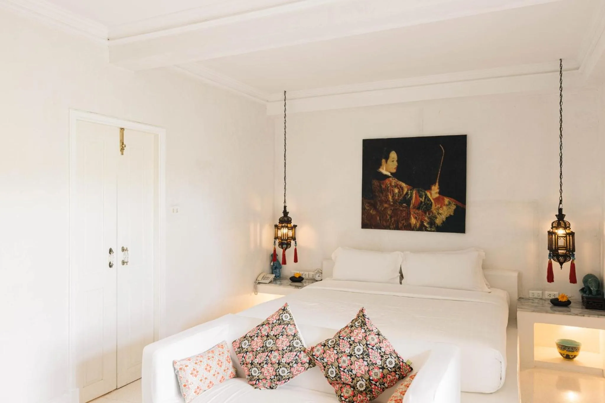 Bed in At Niman conceptual Home chiangmai