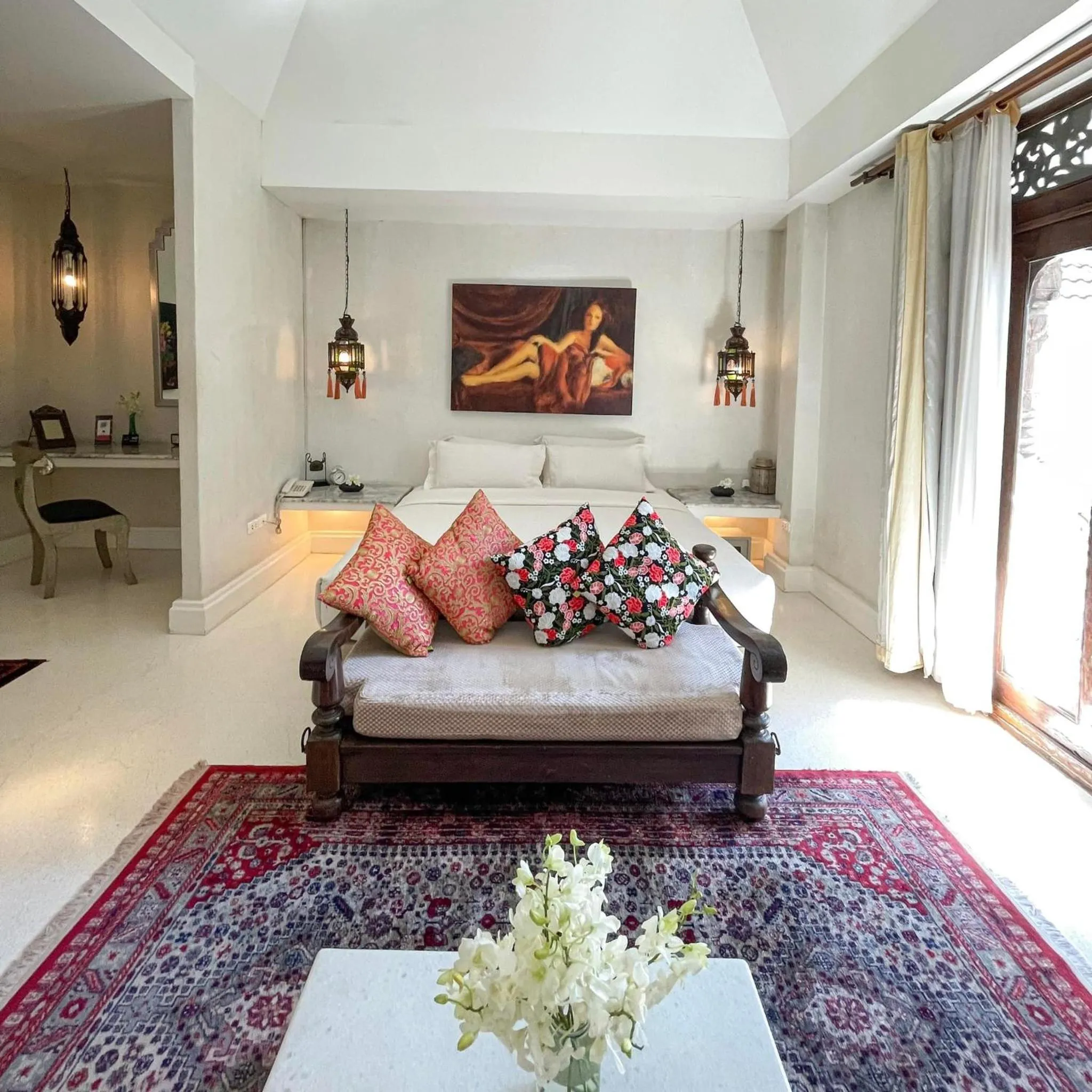 Bed in At Niman conceptual Home chiangmai