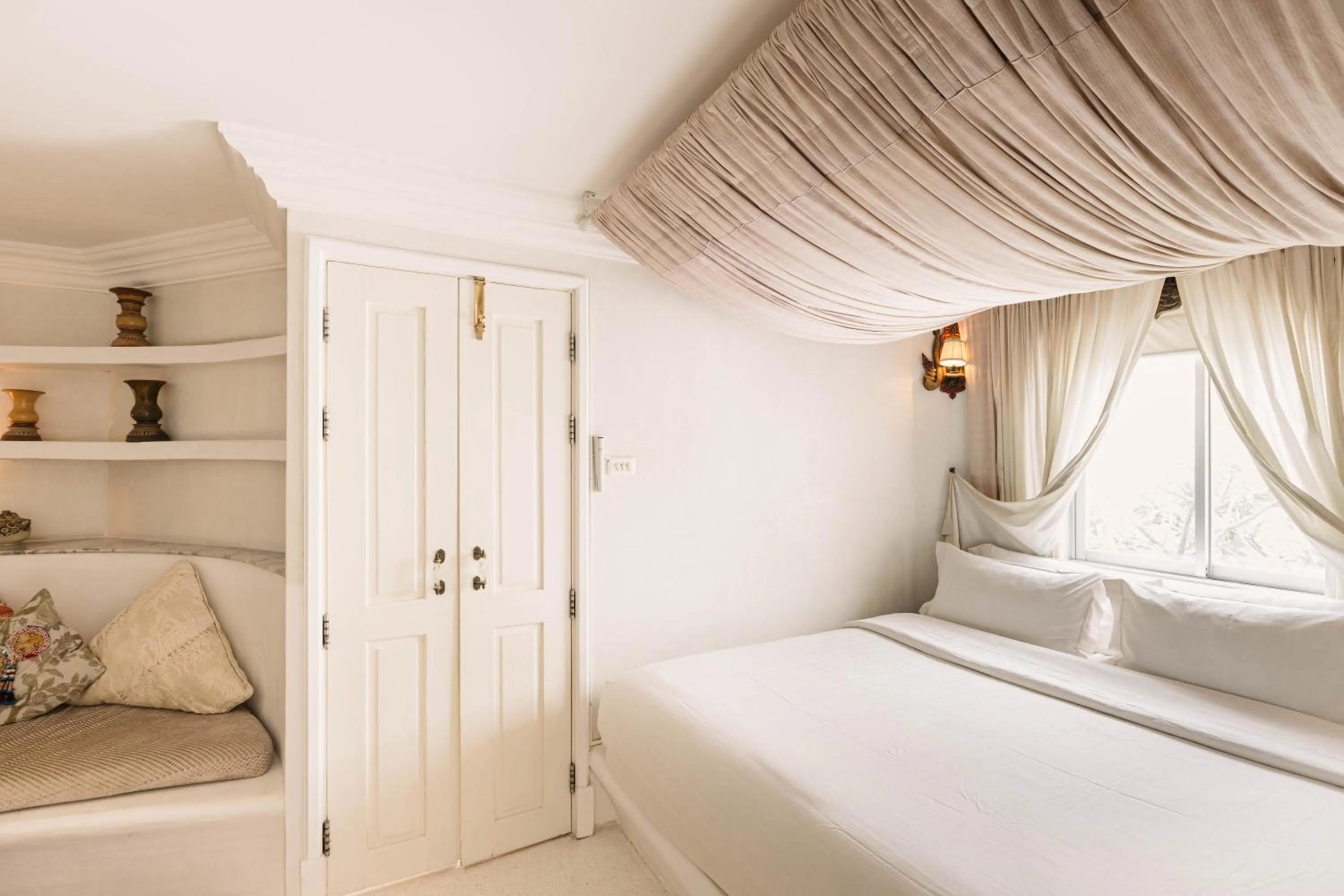 Bed in At Niman conceptual Home chiangmai