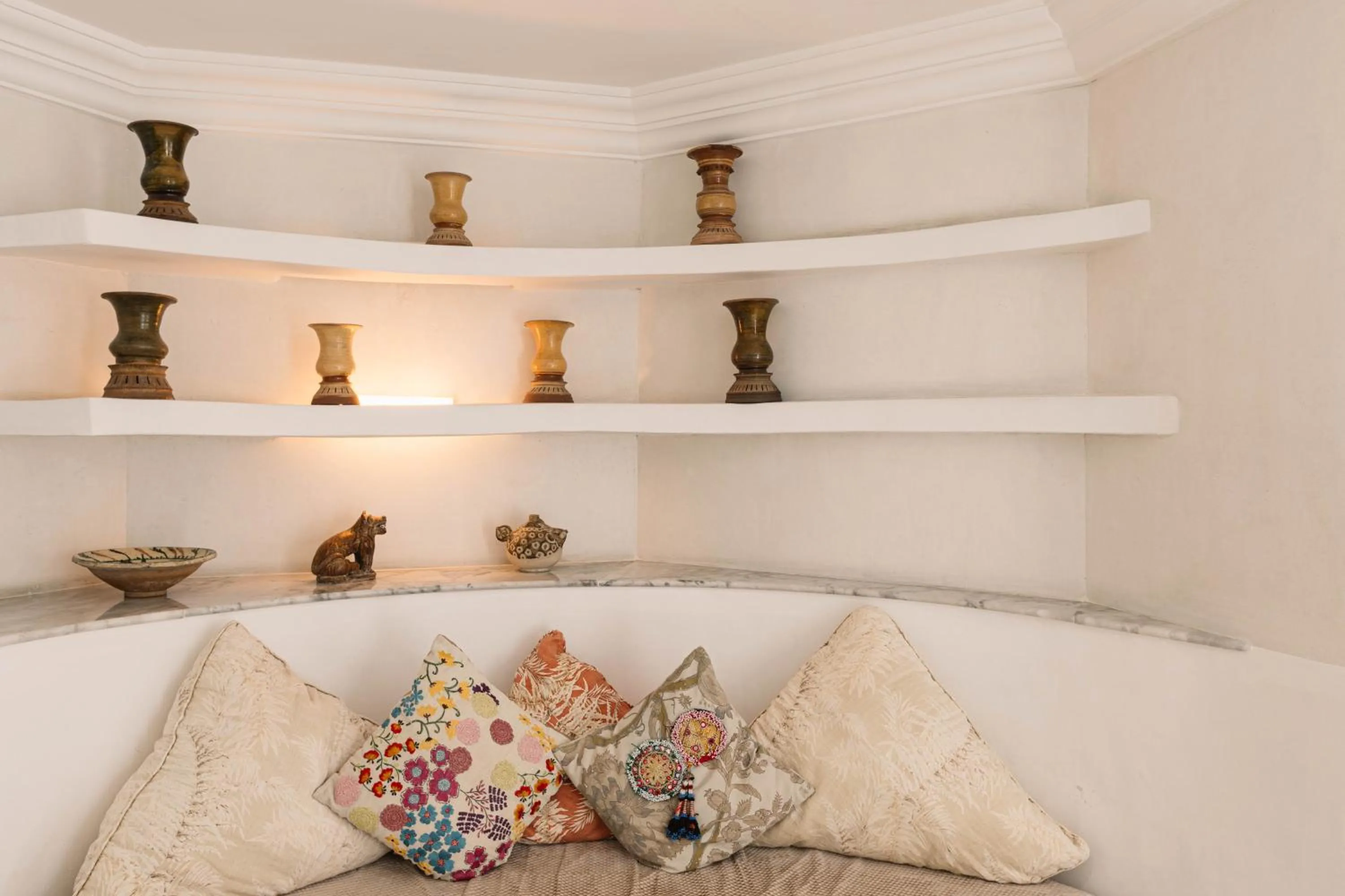 Seating area in At Niman conceptual Home chiangmai