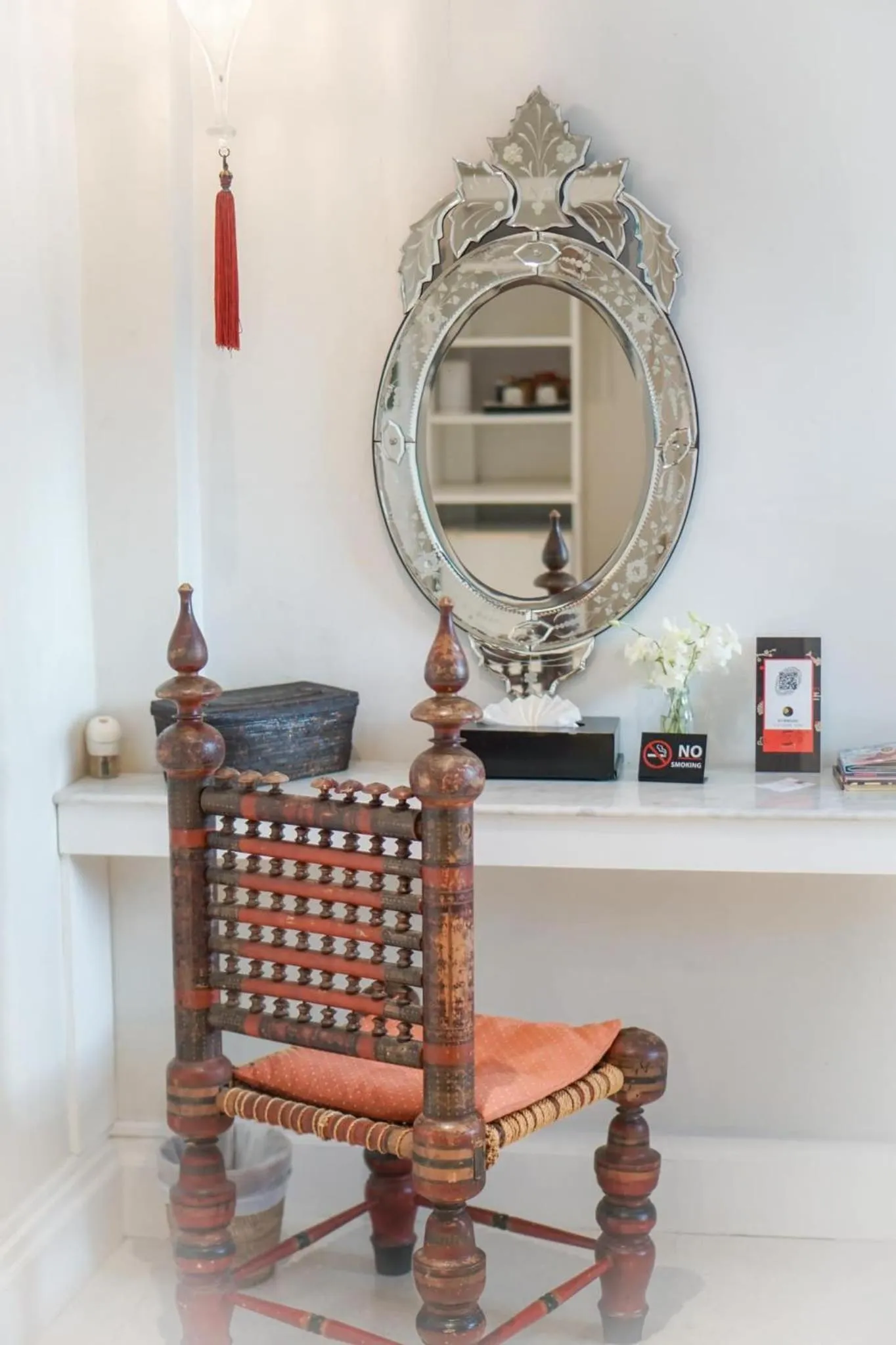 Seating area in At Niman conceptual Home chiangmai