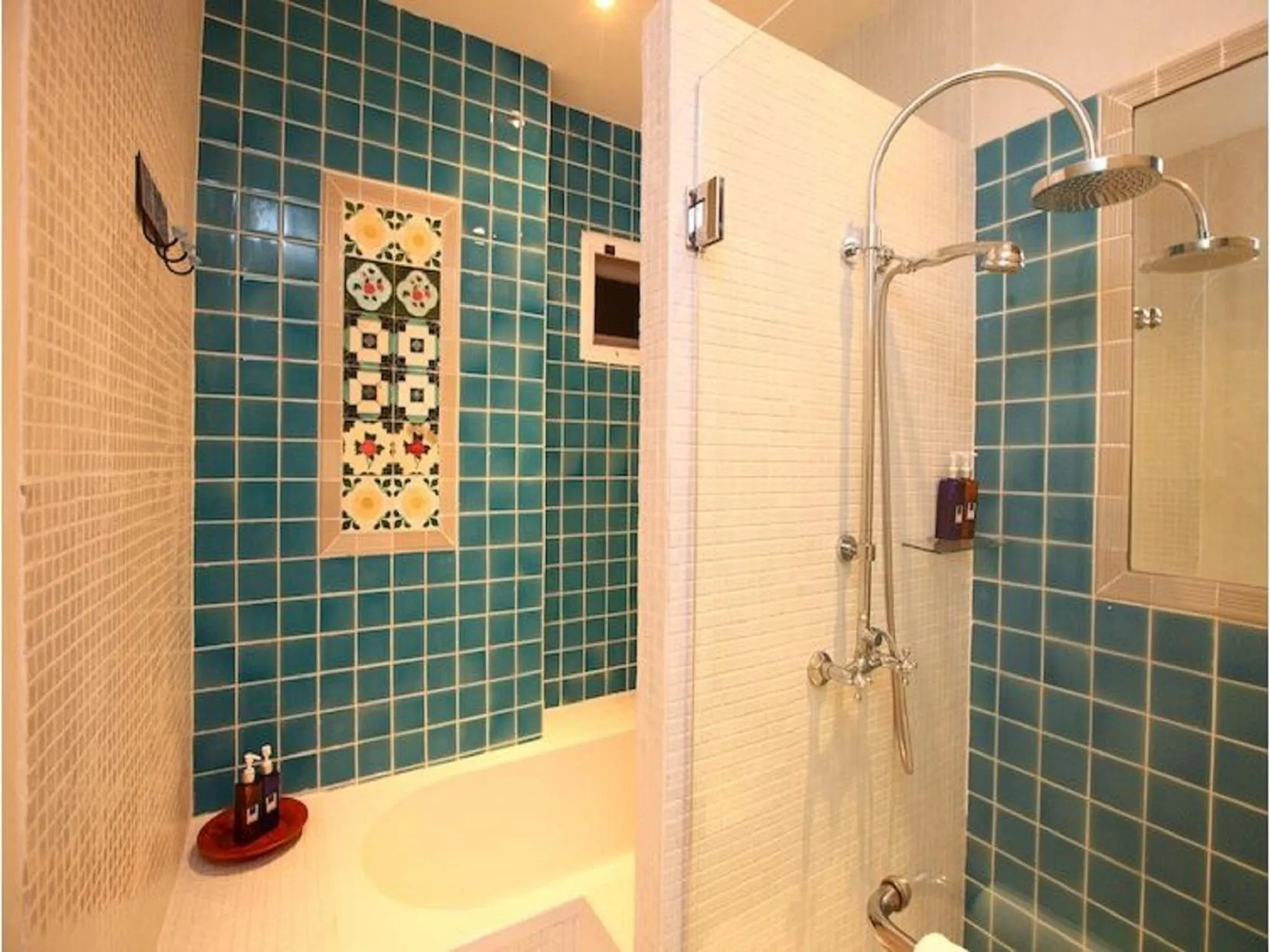 Shower in At Niman conceptual Home chiangmai