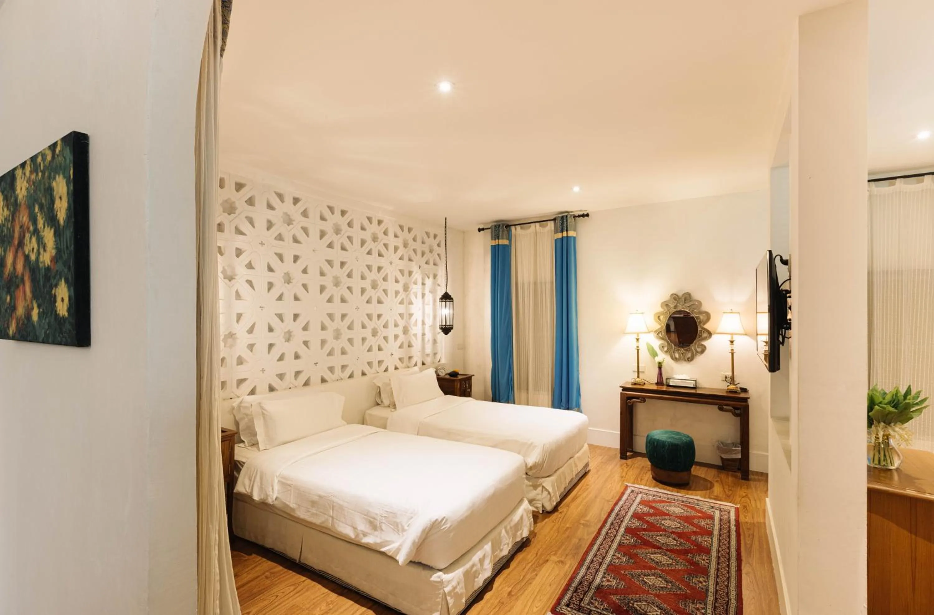 Bed in At Niman conceptual Home chiangmai