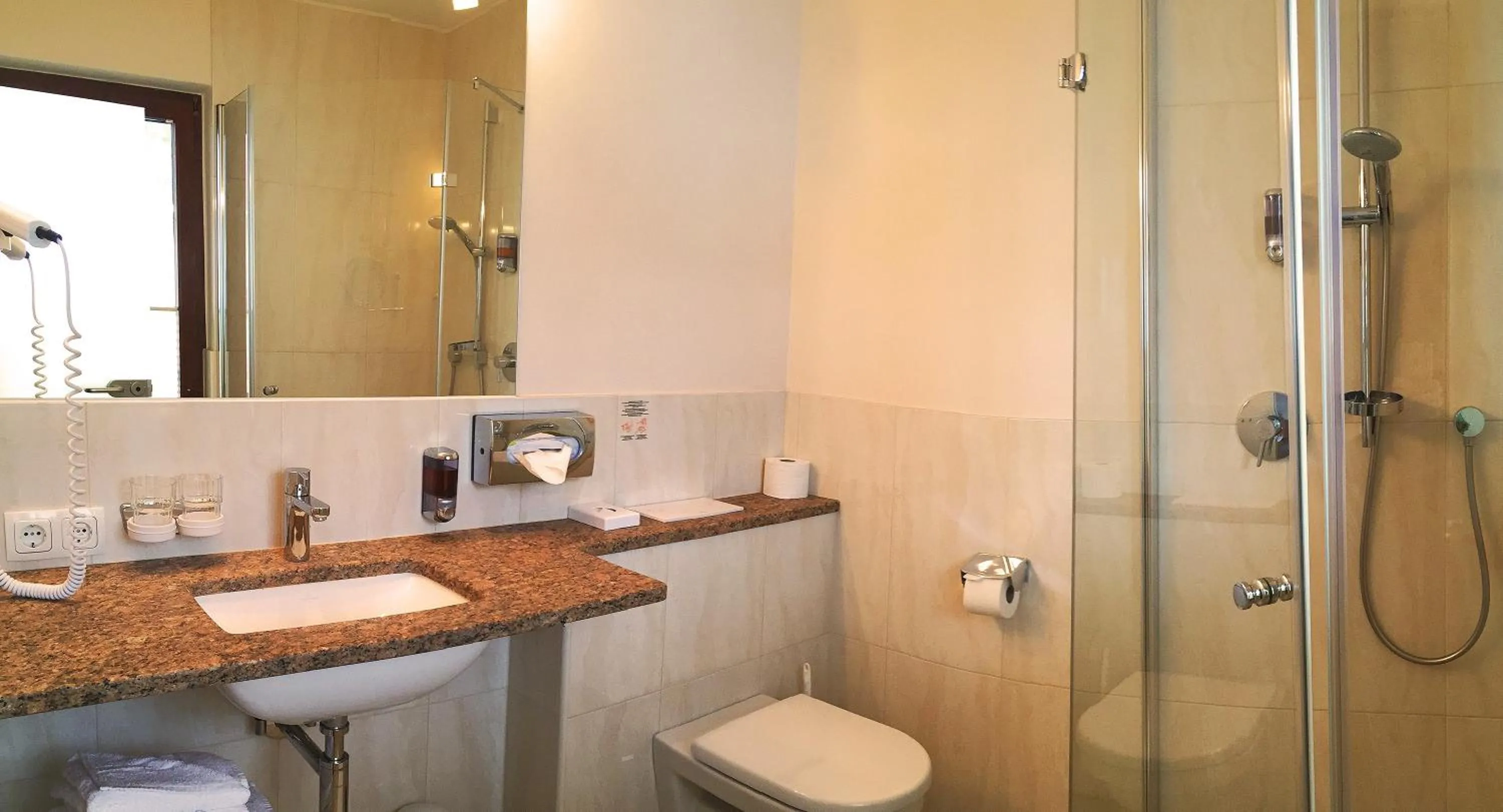 Shower in Vital & Sporthotel Brixen