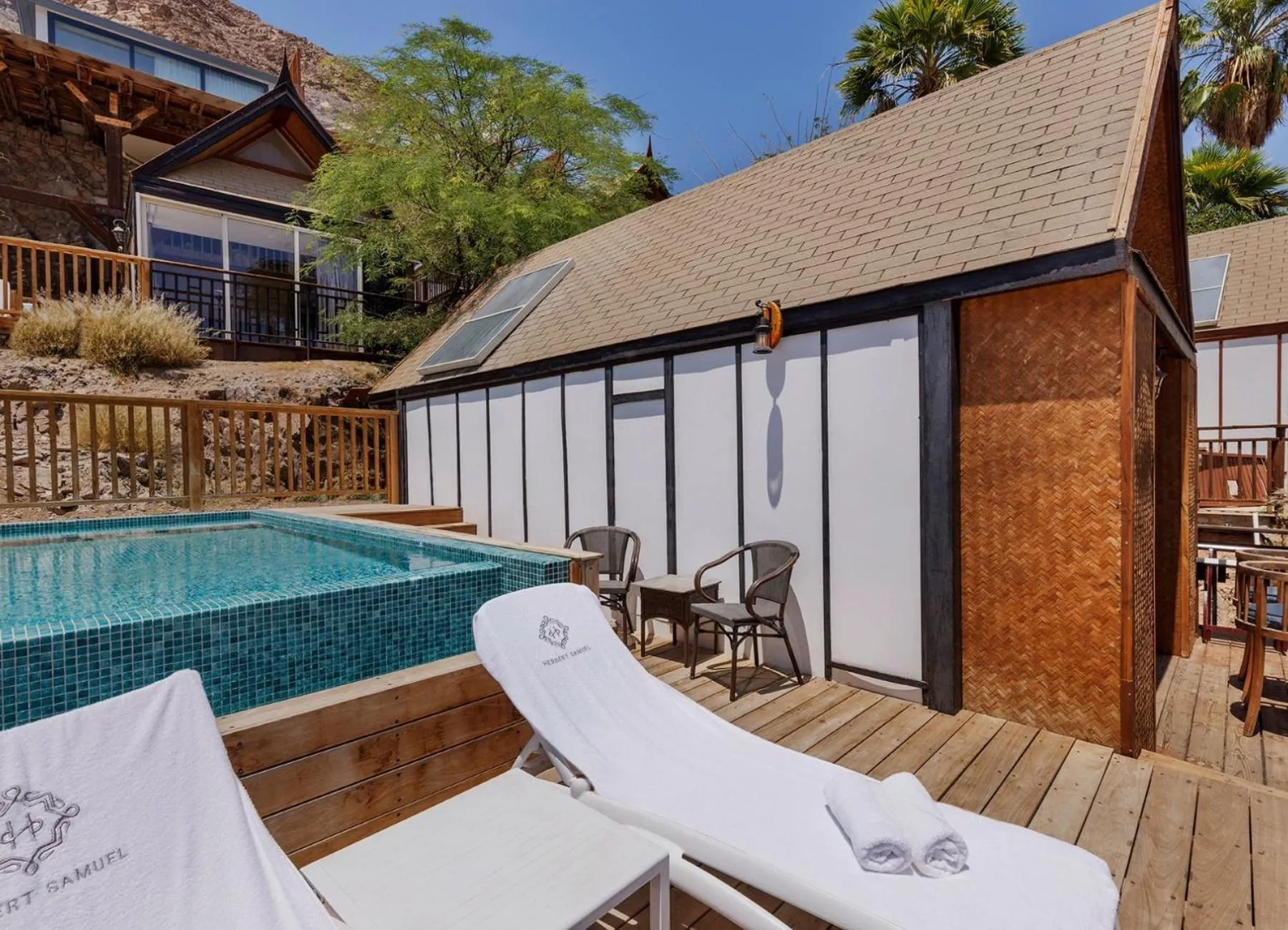 Pool view in Orchid Eilat Hotel