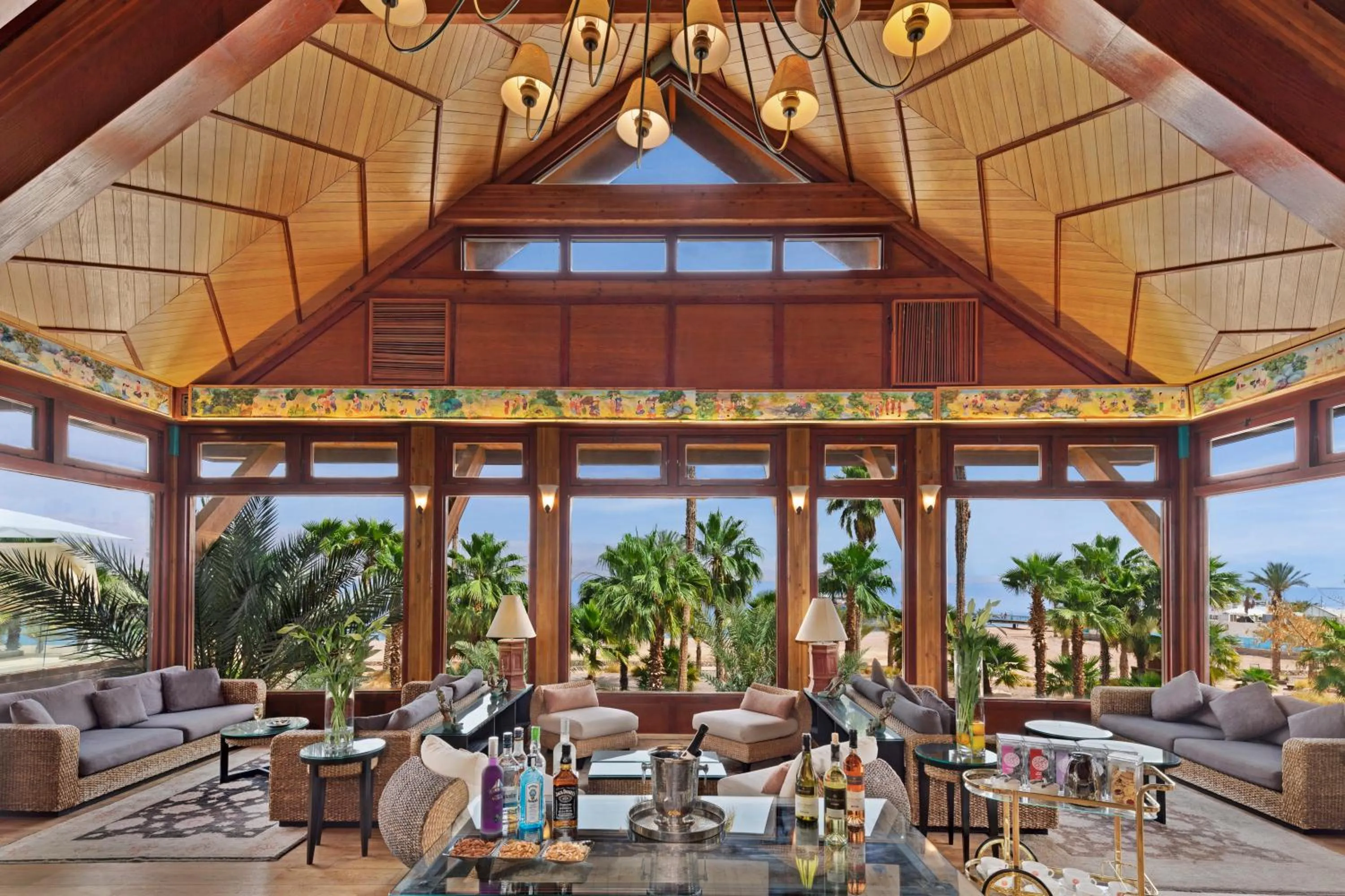 Lounge or bar in Orchid Eilat Hotel