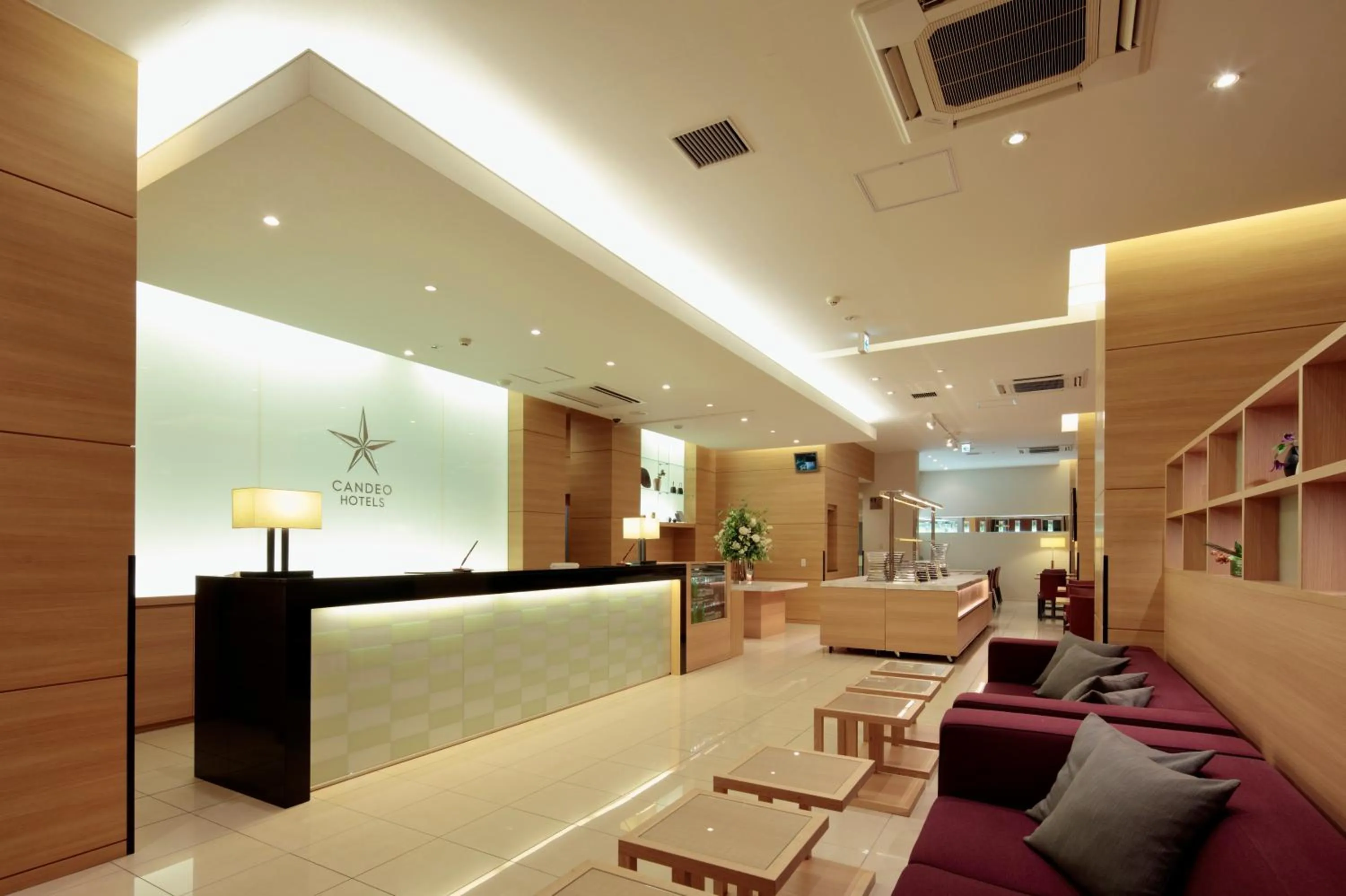 Lobby or reception in Candeo Hotels Shizuoka Shimada