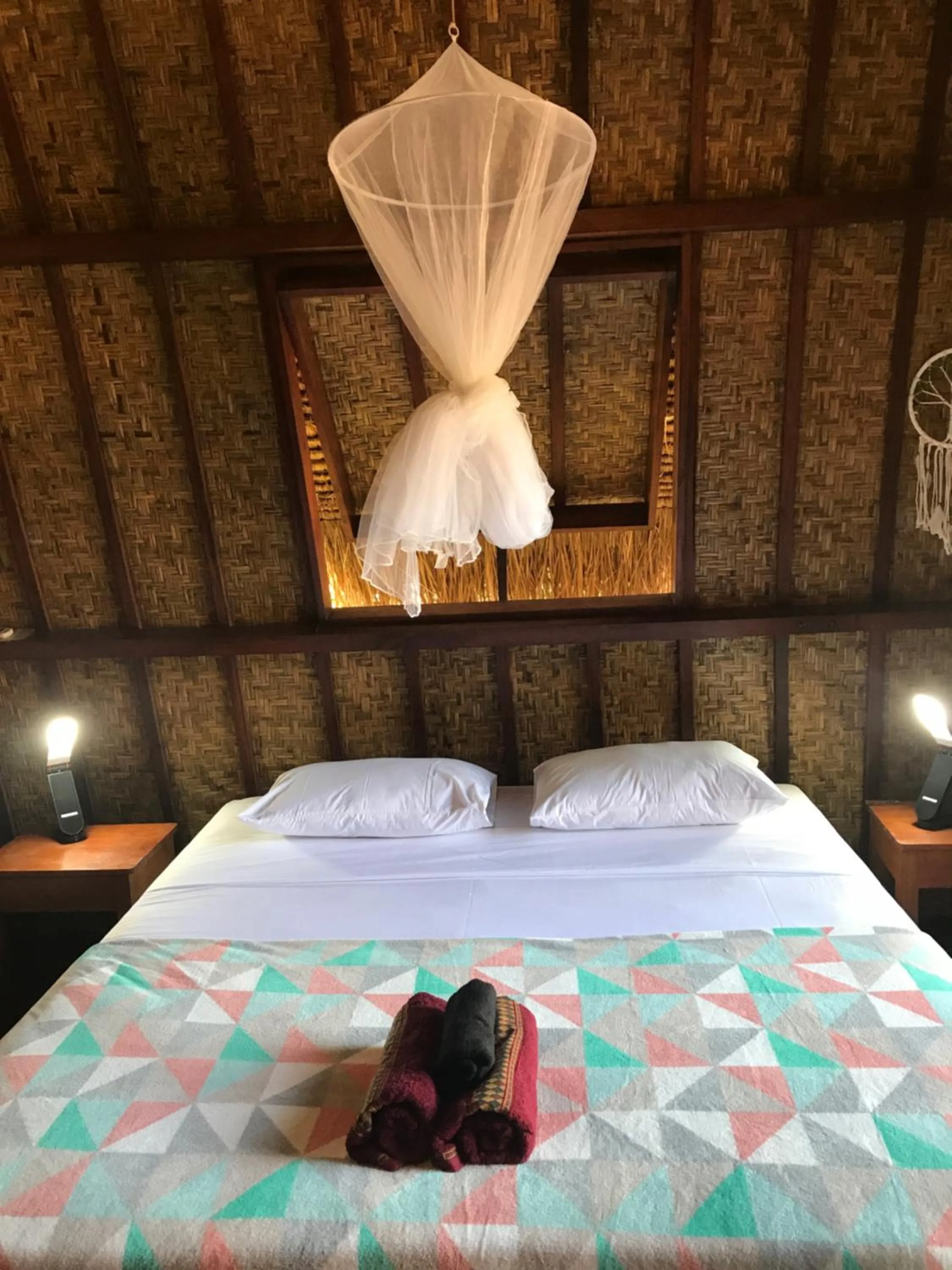 Bed in Meno Madia Bungalows