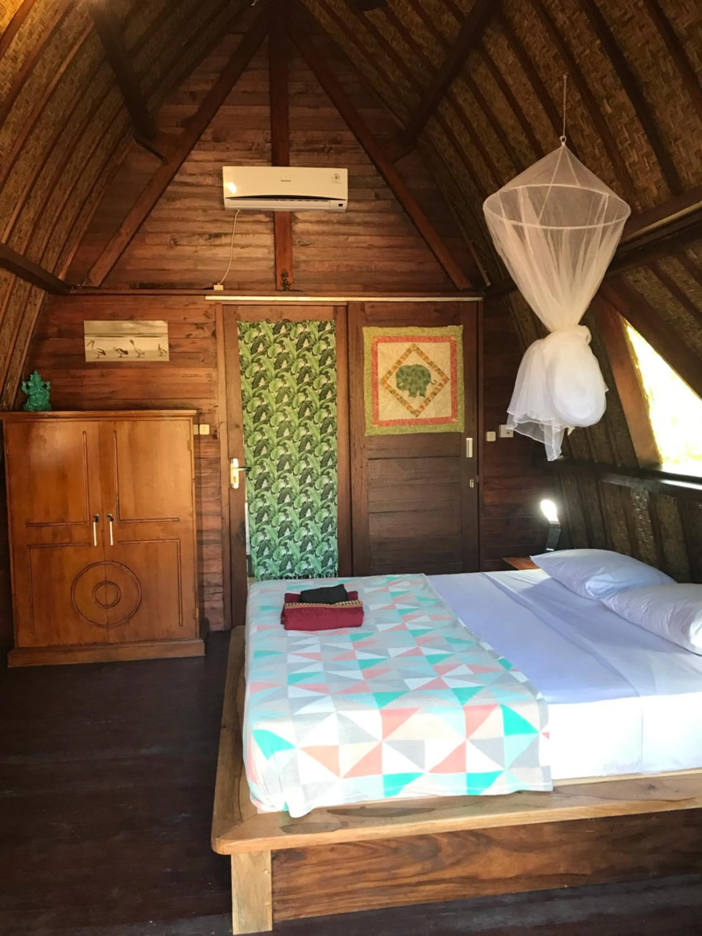 Bed in Meno Madia Bungalows