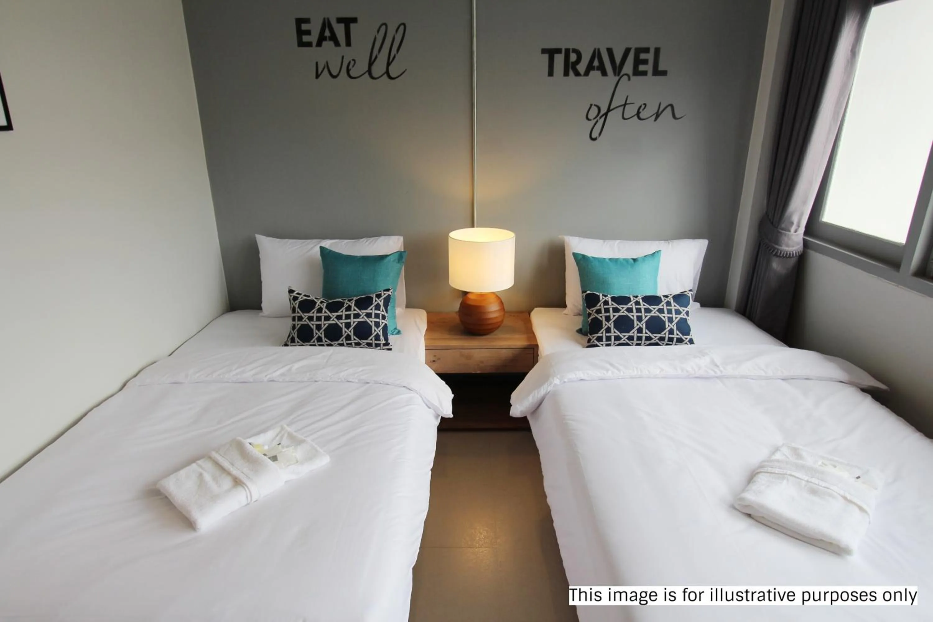 Bed in Rajthani Hotel - SHA Certified