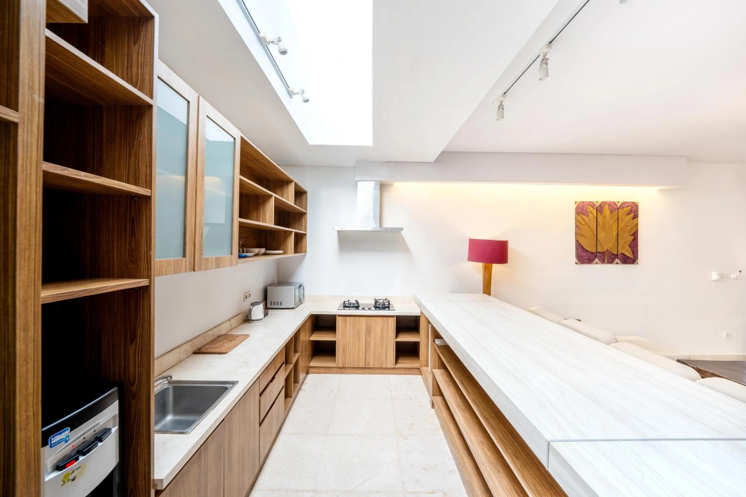 kitchen, Bed in djabu Canggu Beach Villa