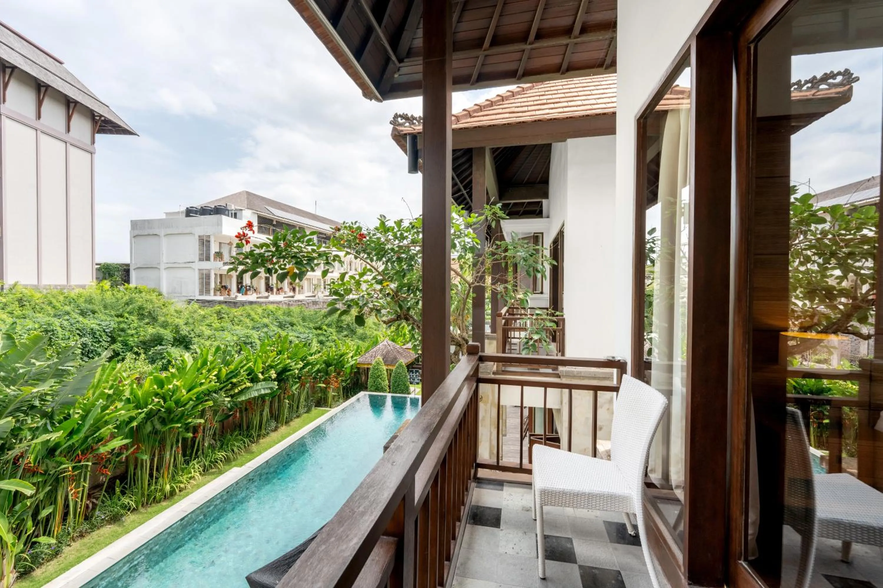 Balcony/Terrace in djabu Canggu Beach Villa