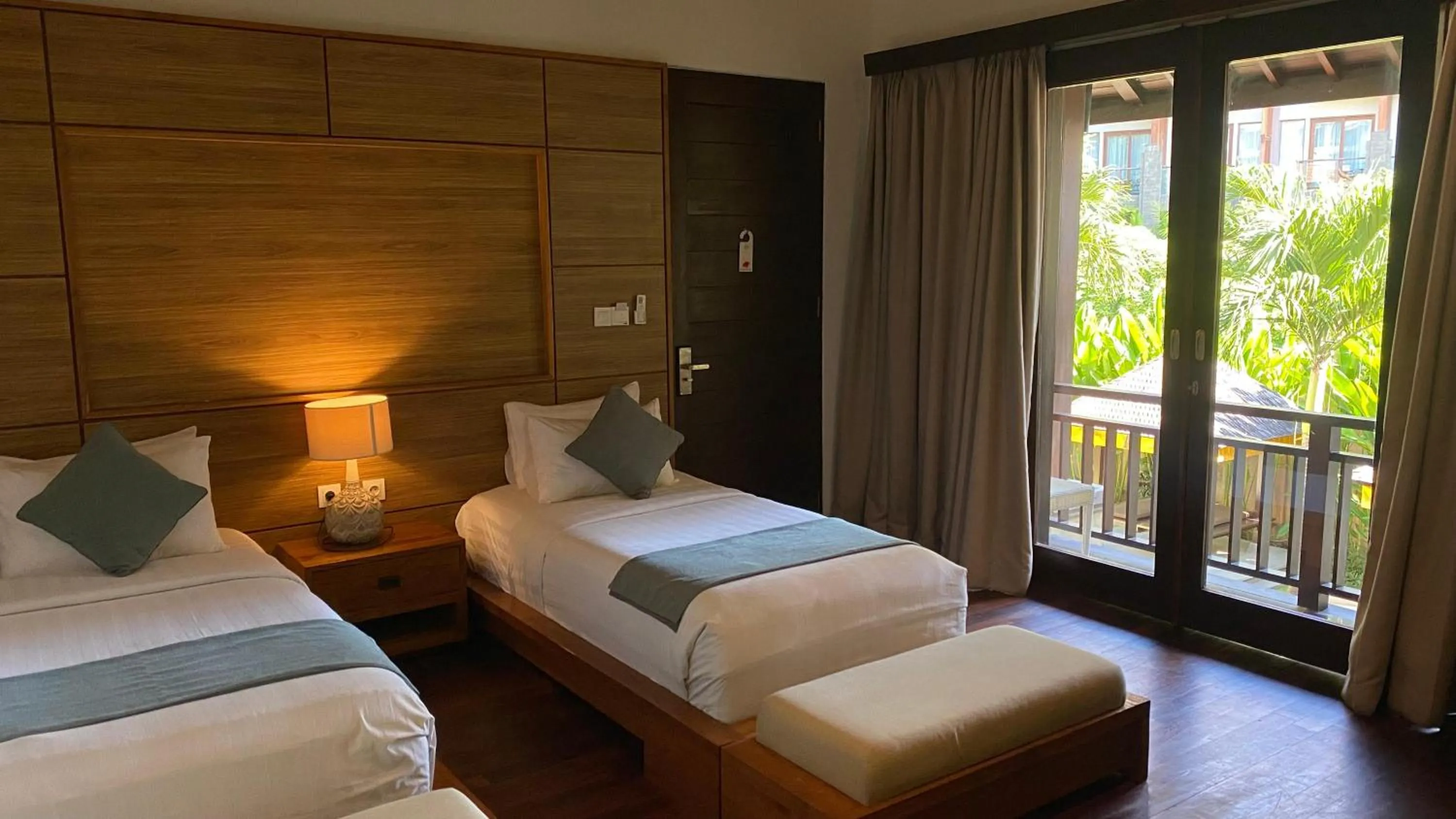 Bed in djabu Canggu Beach Villa