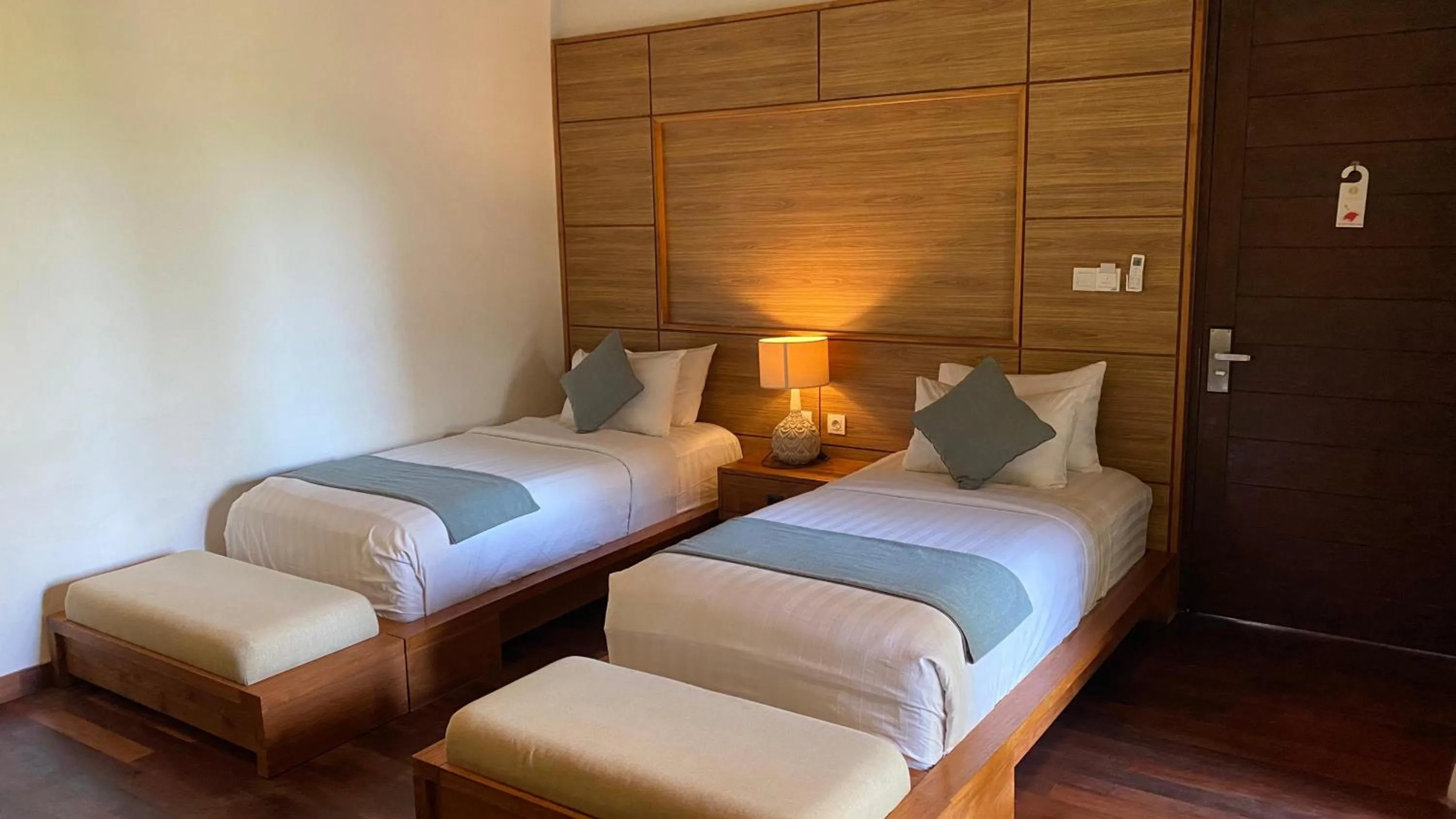 Photo of the whole room, Bed in djabu Canggu Beach Villa