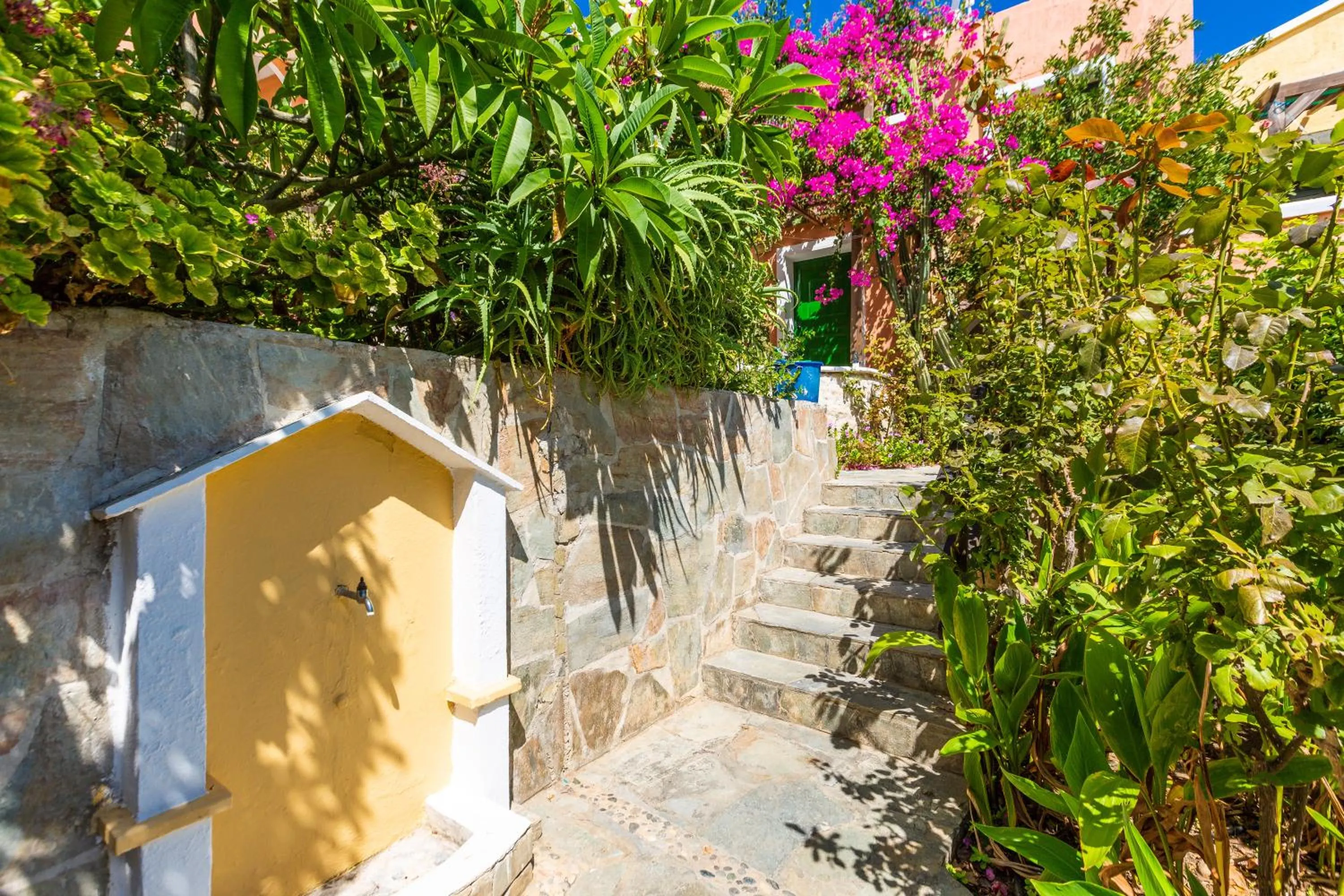 Garden in Ormos Atalia