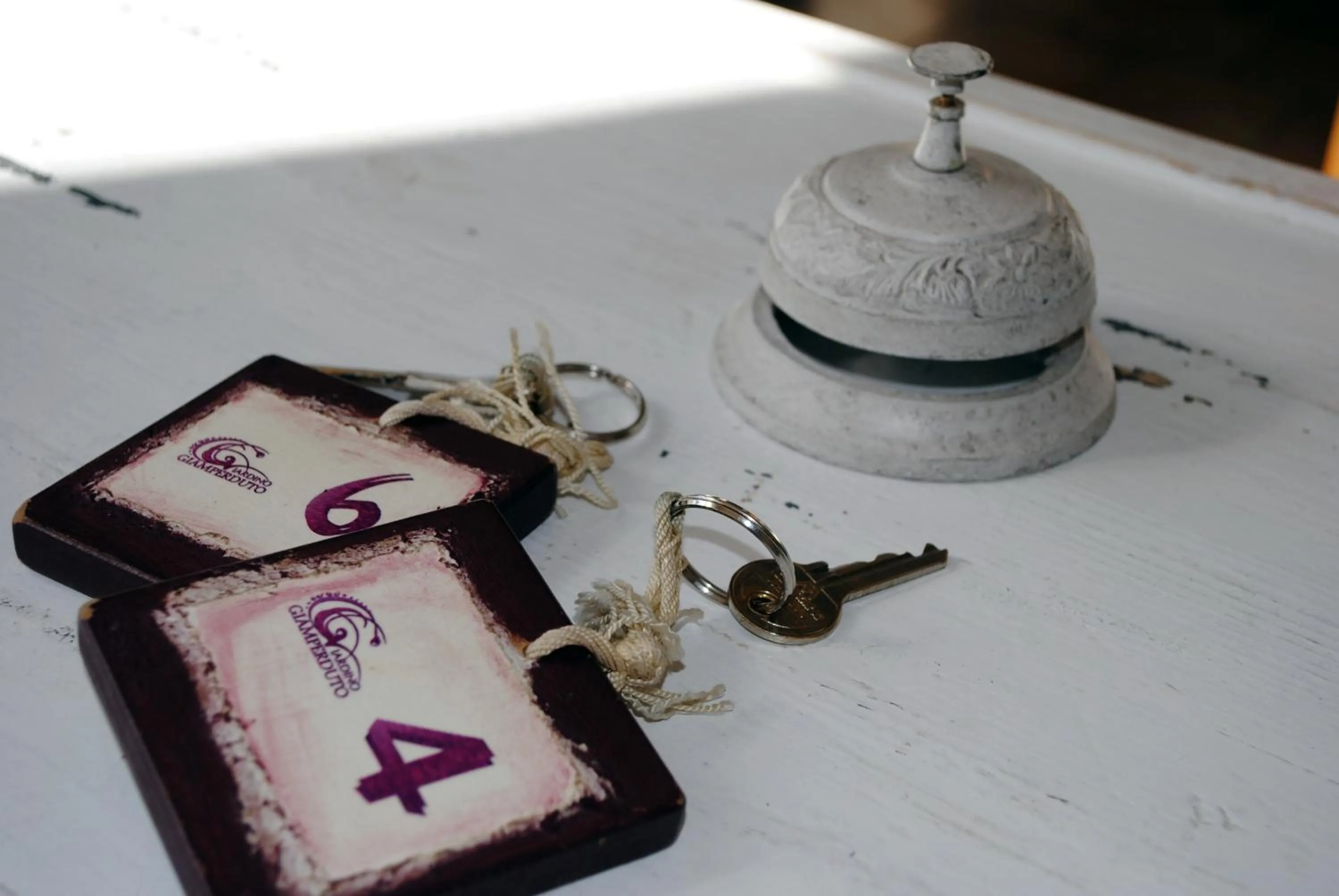 Decorative detail in Hotel Giardino Giamperduto