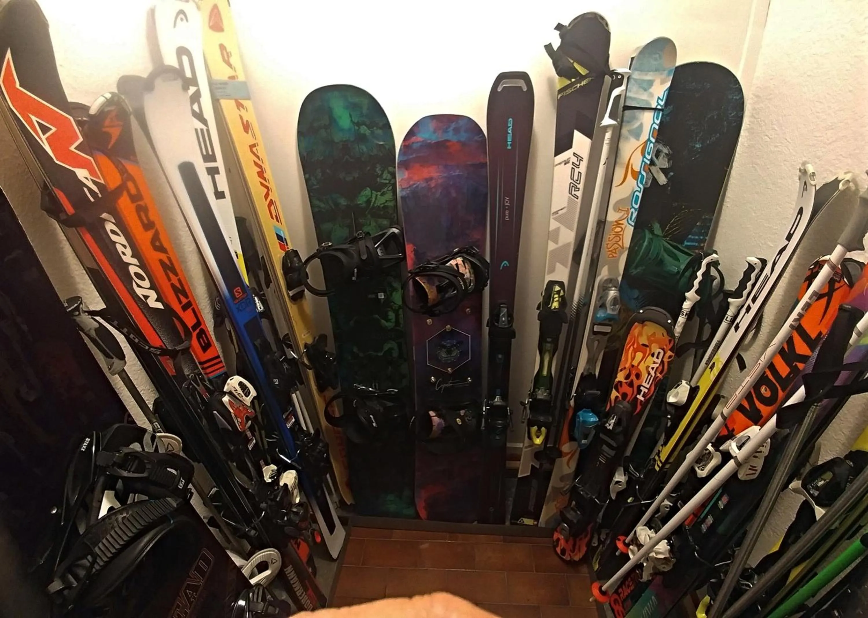 Skiing in Garni Gabrieli