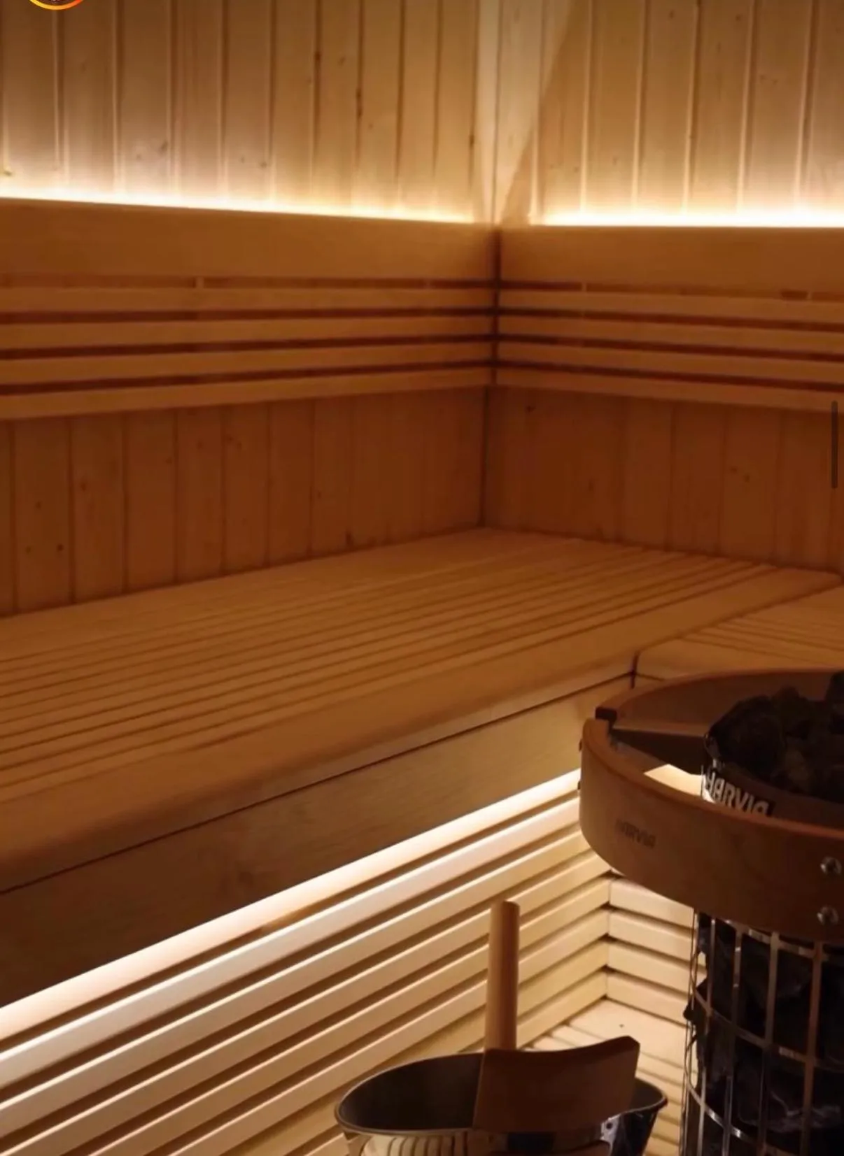 Sauna in Hotel Le Portillo