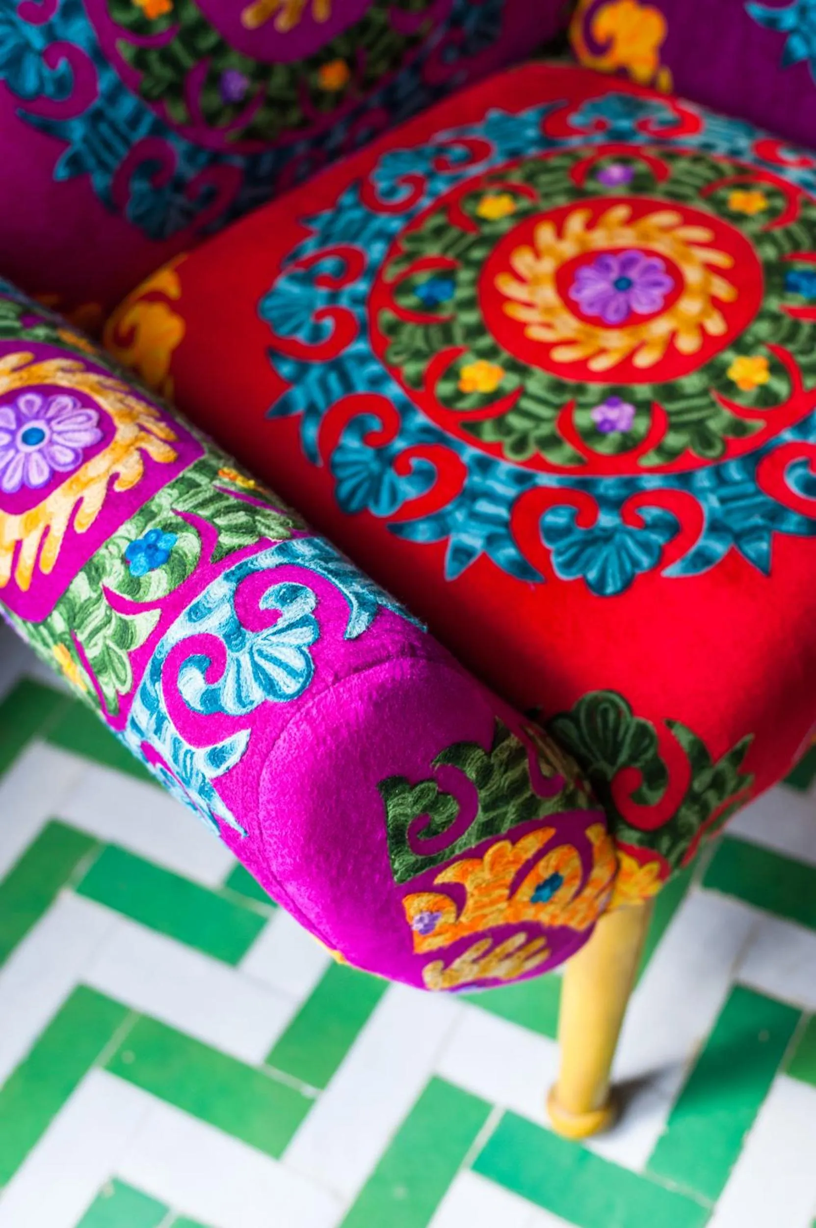 Bed in SALUT MAROC! Luxury Boutique Hotel & Restaurant