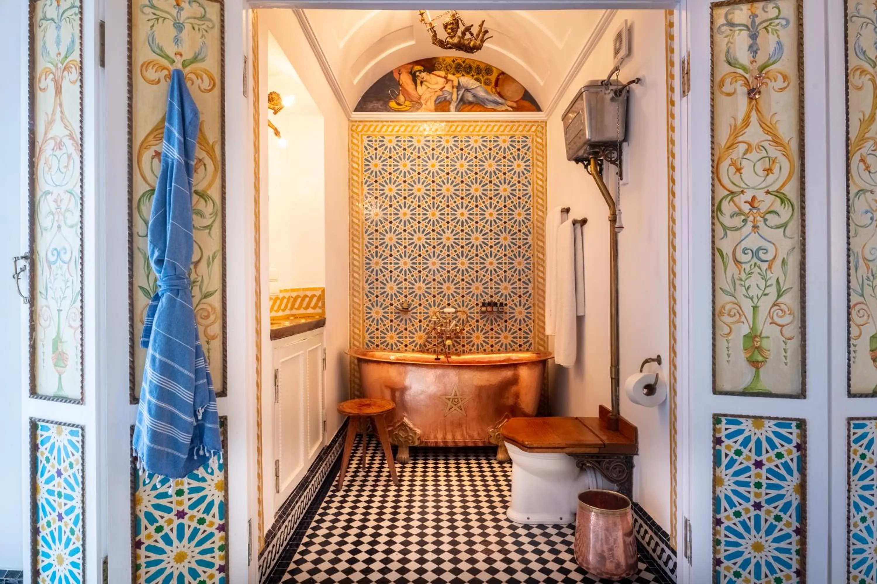 Bathroom in SALUT MAROC! Luxury Boutique Hotel & Restaurant