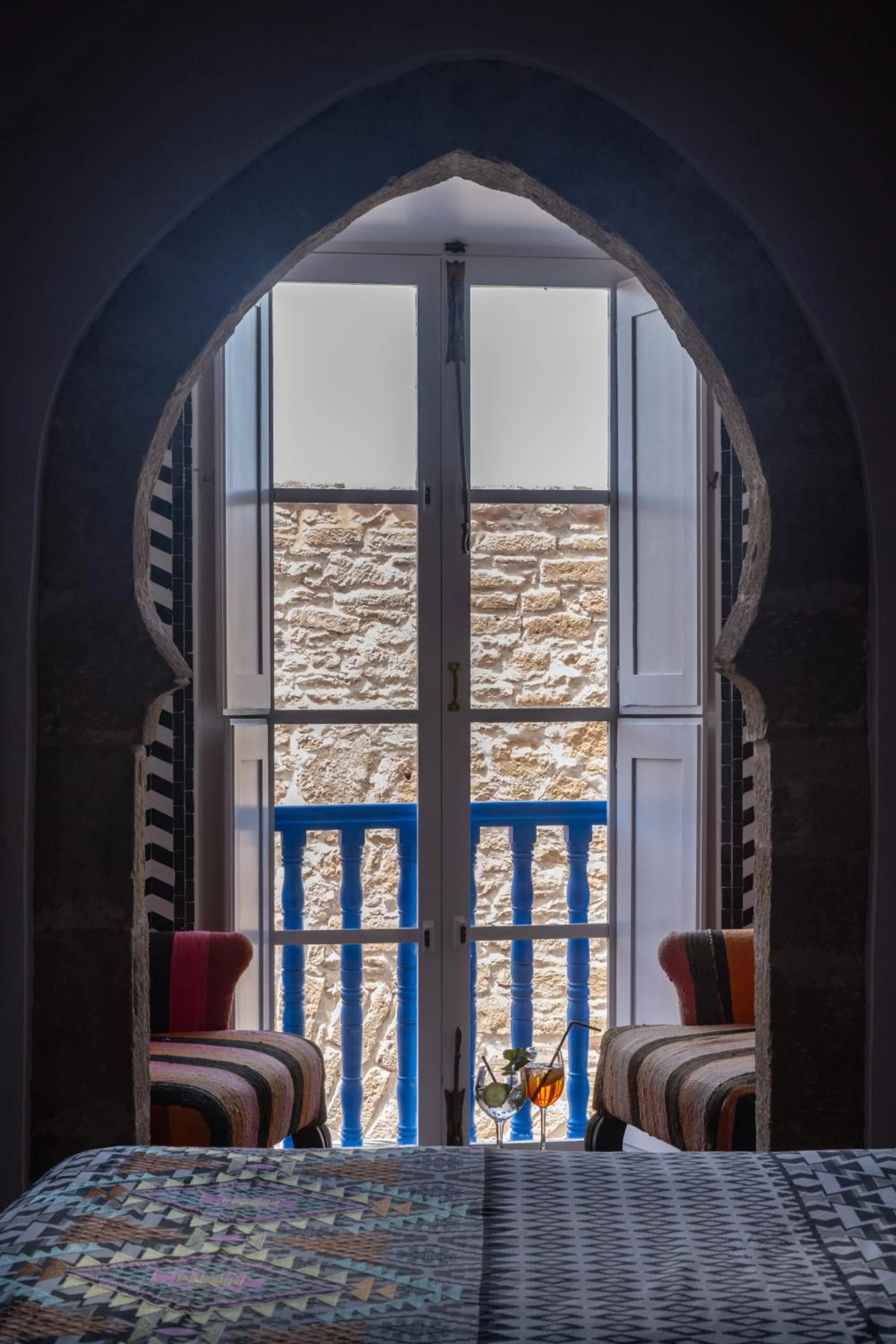 Bed in SALUT MAROC! Luxury Boutique Hotel & Restaurant