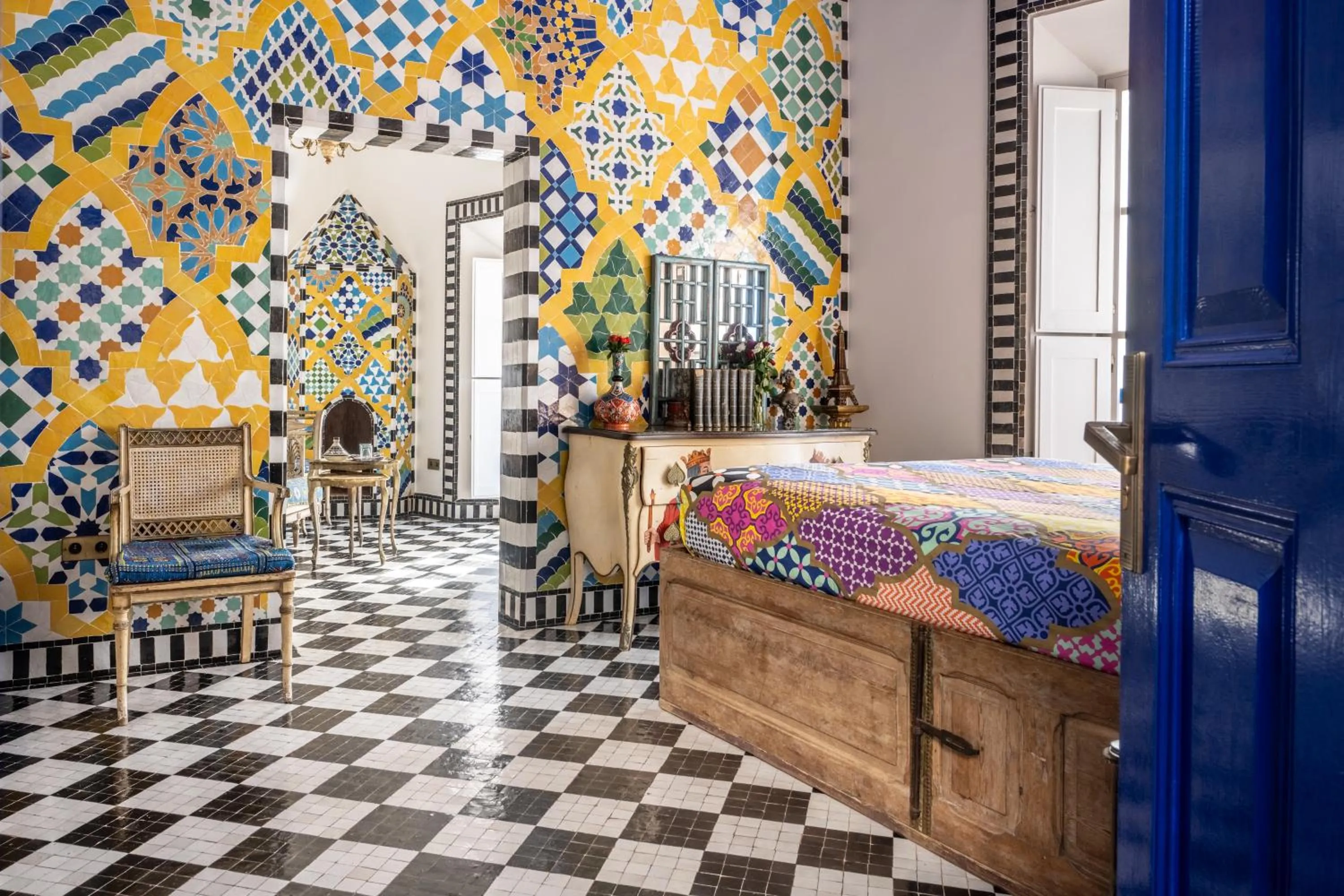 Living room in SALUT MAROC! Luxury Boutique Hotel & Restaurant