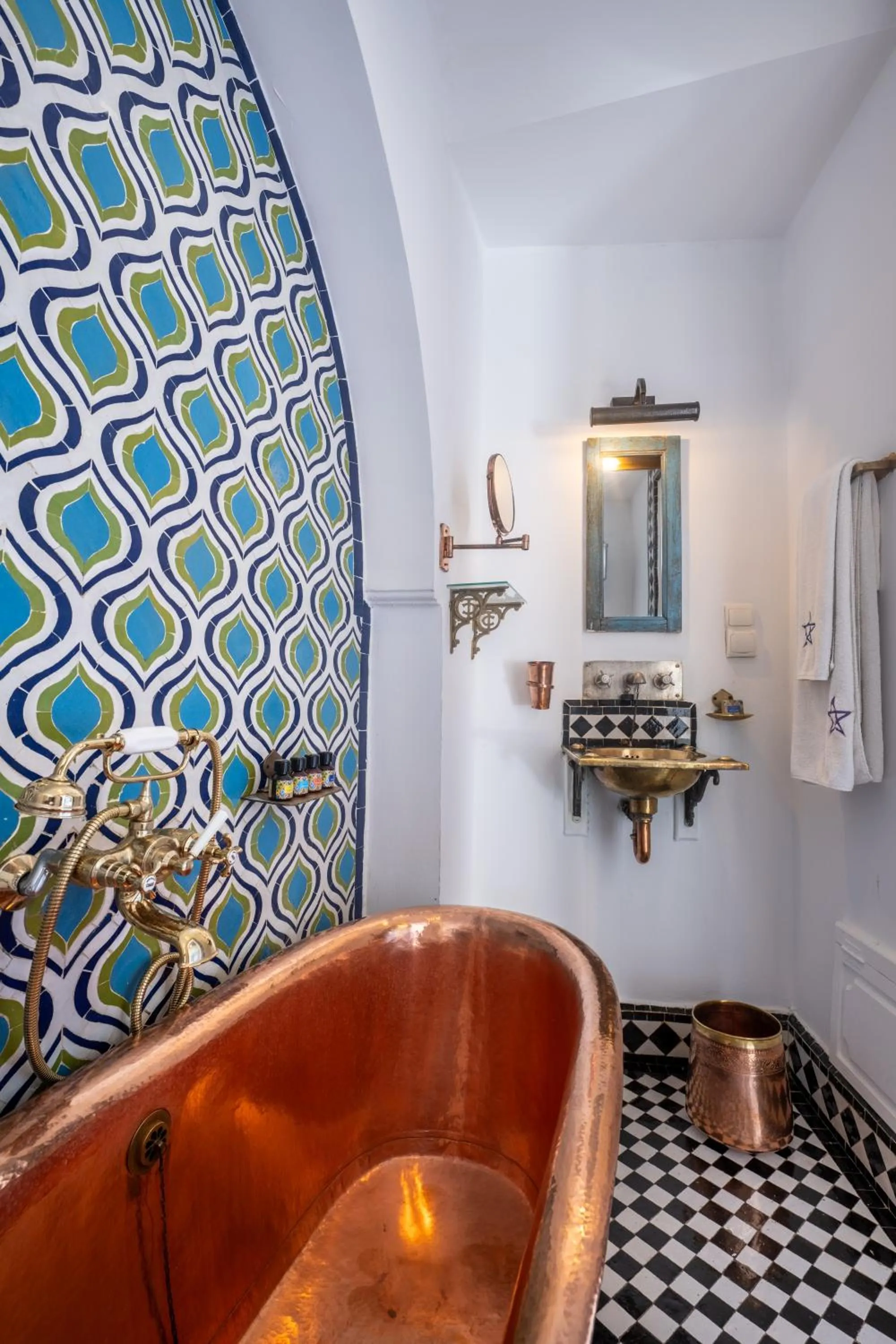 Bathroom in SALUT MAROC! Luxury Boutique Hotel & Restaurant