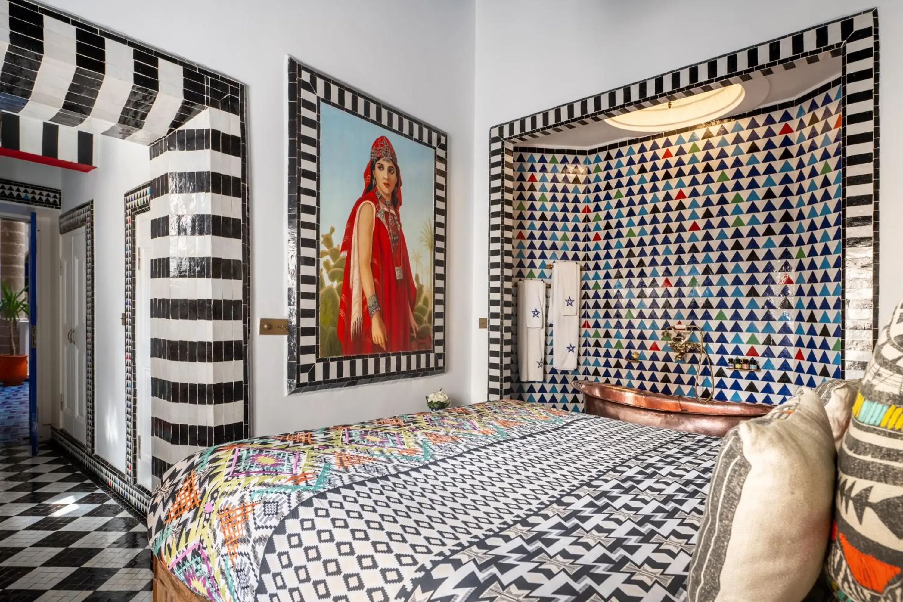 Deluxe Double Room in SALUT MAROC! Luxury Boutique Hotel & Restaurant Deluxe Double Room in SALUT MAROC! Luxury Boutique Hotel & Restaurant