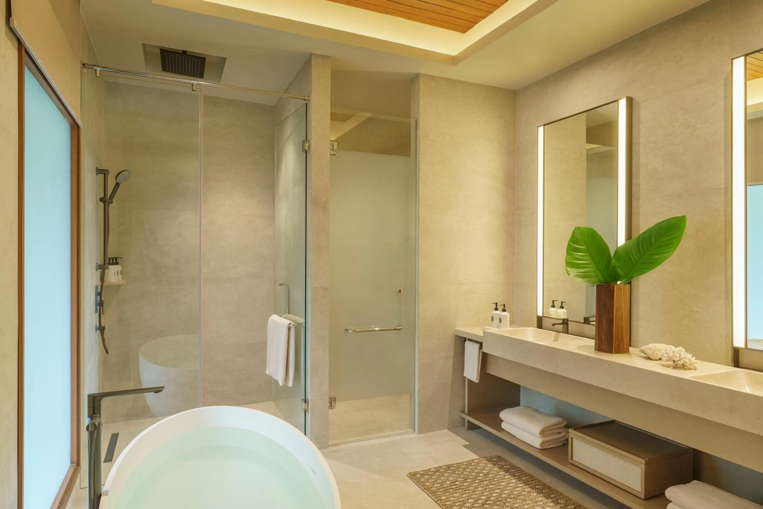 Bathroom in Huvafen Fushi Maldives