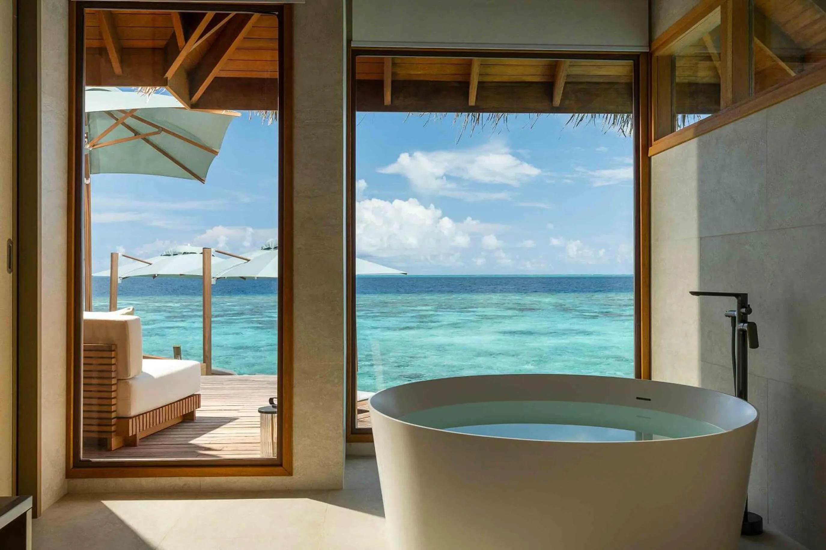 Bathroom in Huvafen Fushi Maldives