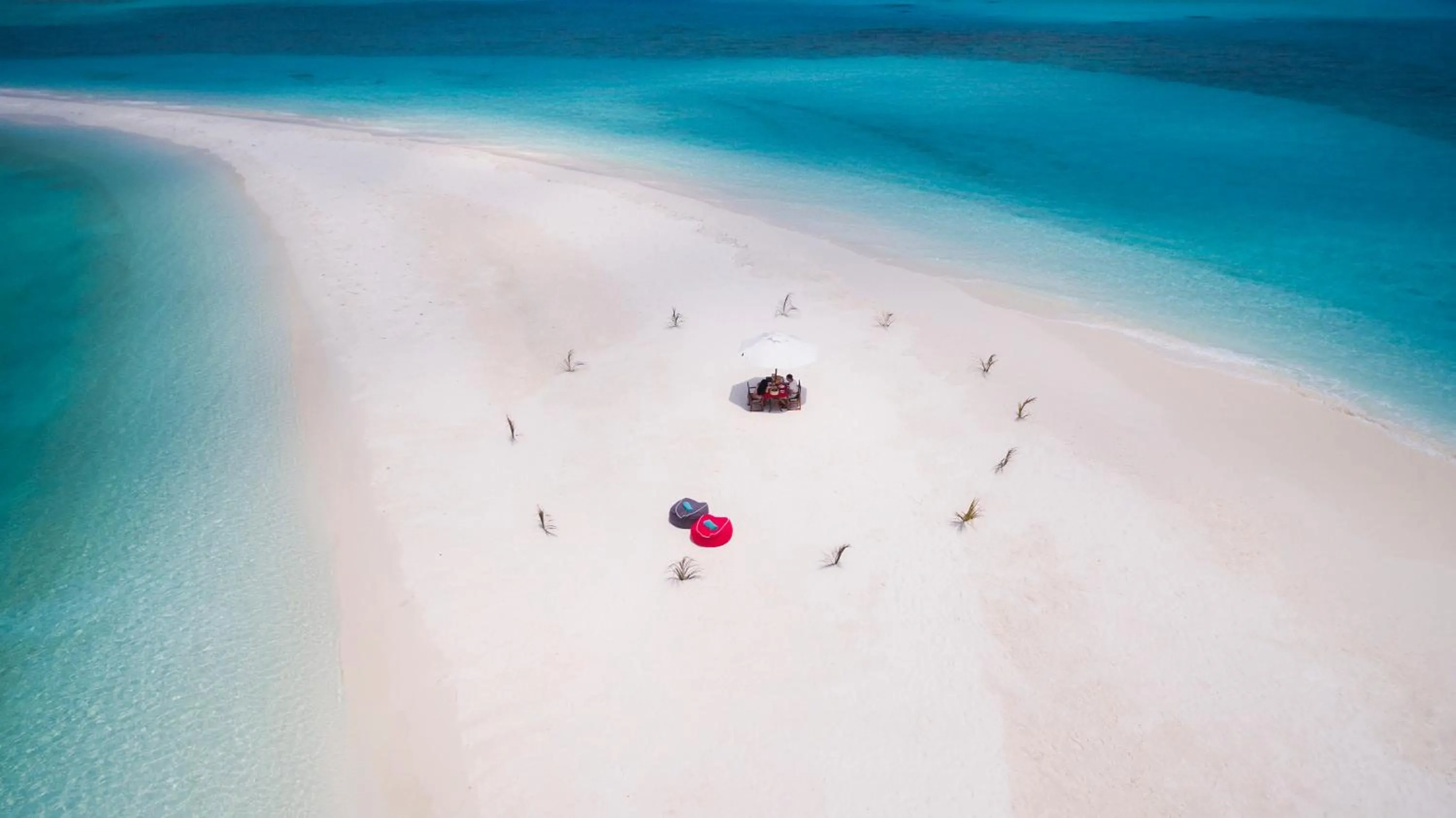 Natural landscape in Huvafen Fushi Maldives