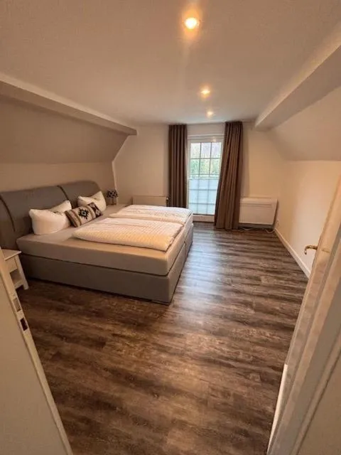 Bed in Gästehaus Warsteiner Welt