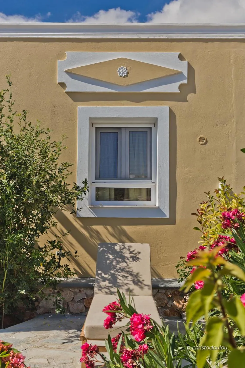 Facade/entrance in Elaia Villas