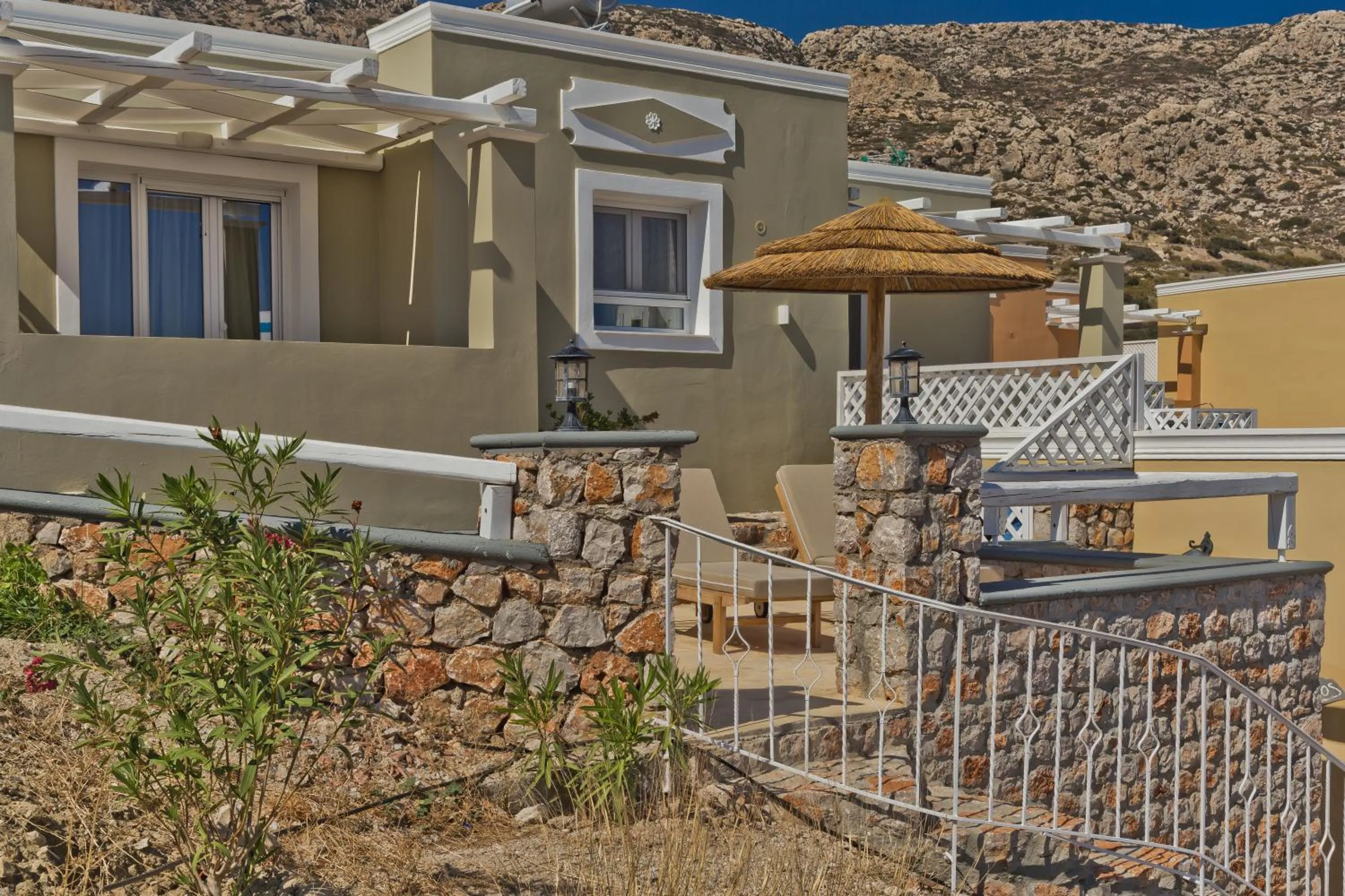 Balcony/Terrace in Elaia Villas