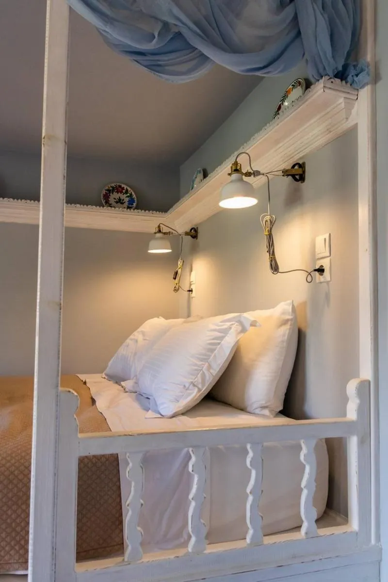 Bed in Elaia Villas