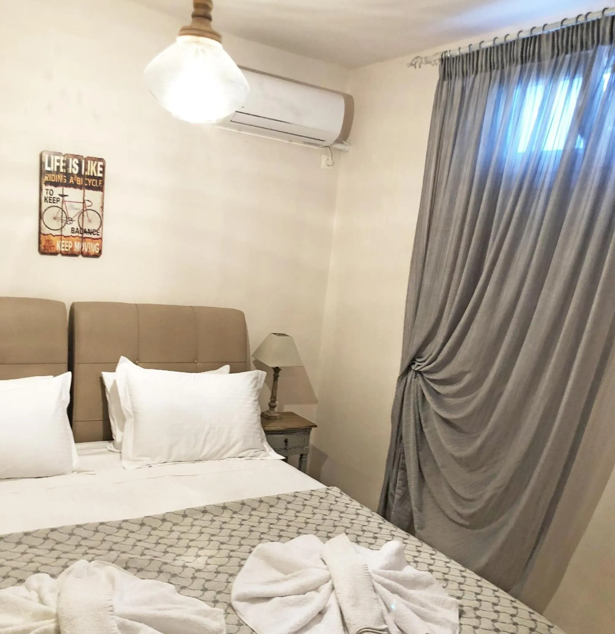 Bedroom, Bed in Elaia Villas