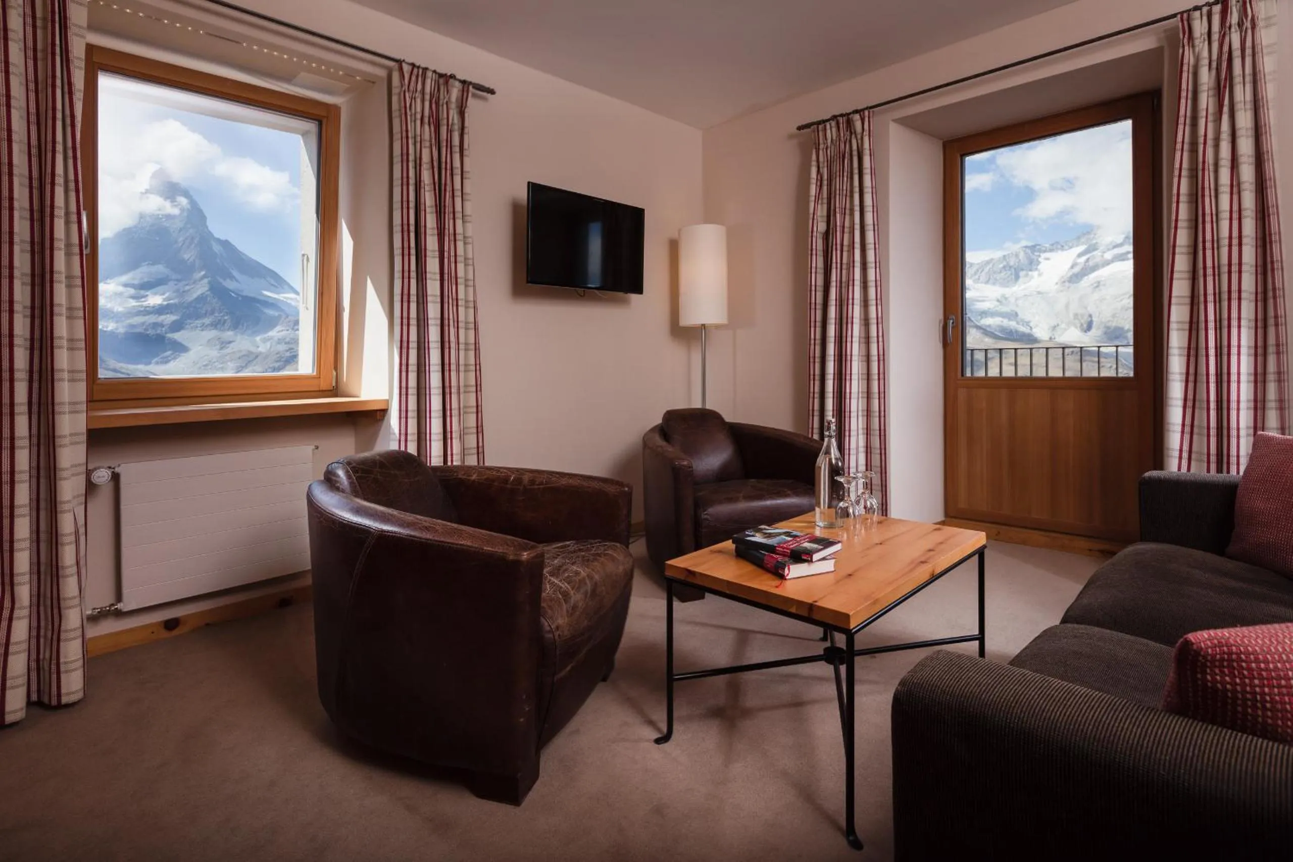 Living room in Riffelhaus 1853